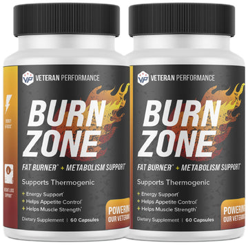 Veteran Performance Burn Zone Thermogenic Fat Burner 2 Pack – Metabolism Booster Veteran Performance uk supplements