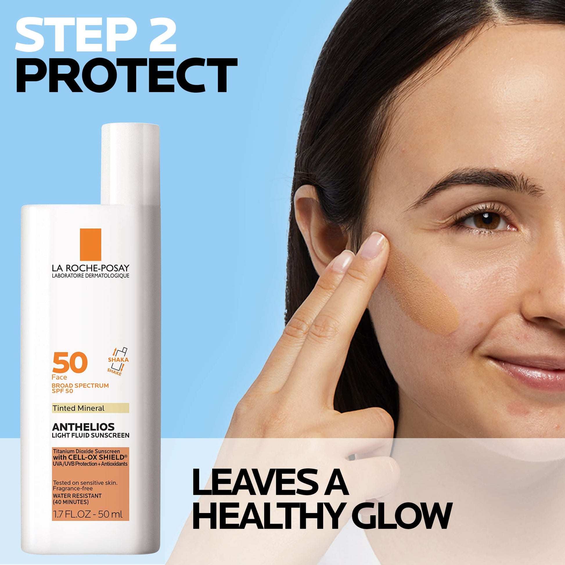 La Roche-Posay Anthelios Tinted SPF 50 Sunscreen & Toleriane Gentle La Roche-Posay uk supplements