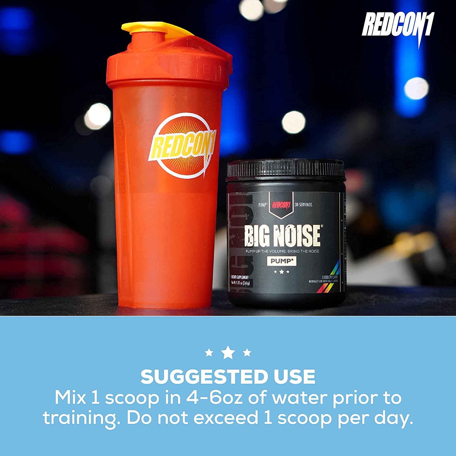 REDCON1 Total War Preworkout (Blue Lemonade) & Big Noise Non-Stim Preworkout Powder REDCON1 uk supplements