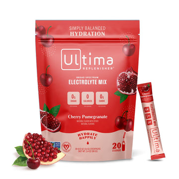 Ultima Replenisher Daily Electrolyte Drink Mix – Cherry Pomegranate, 20 Stickpacks Ultima Replenisher uk supplements