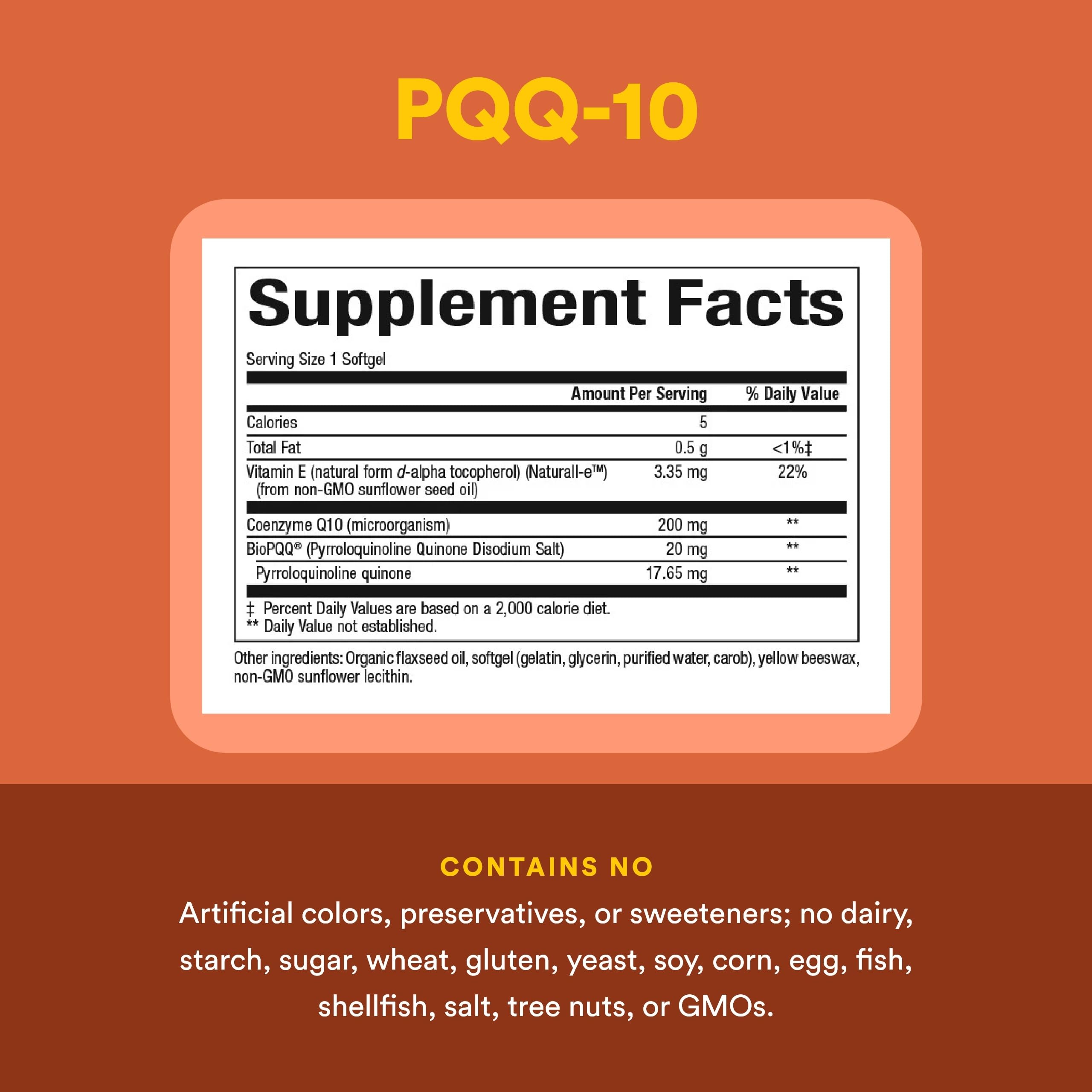 Natural Factors, PQQ-10, Supports Energy and Healthy Aging, Dietary Supplement, 60 softgels (60 servings) Natural Factors uk supplements