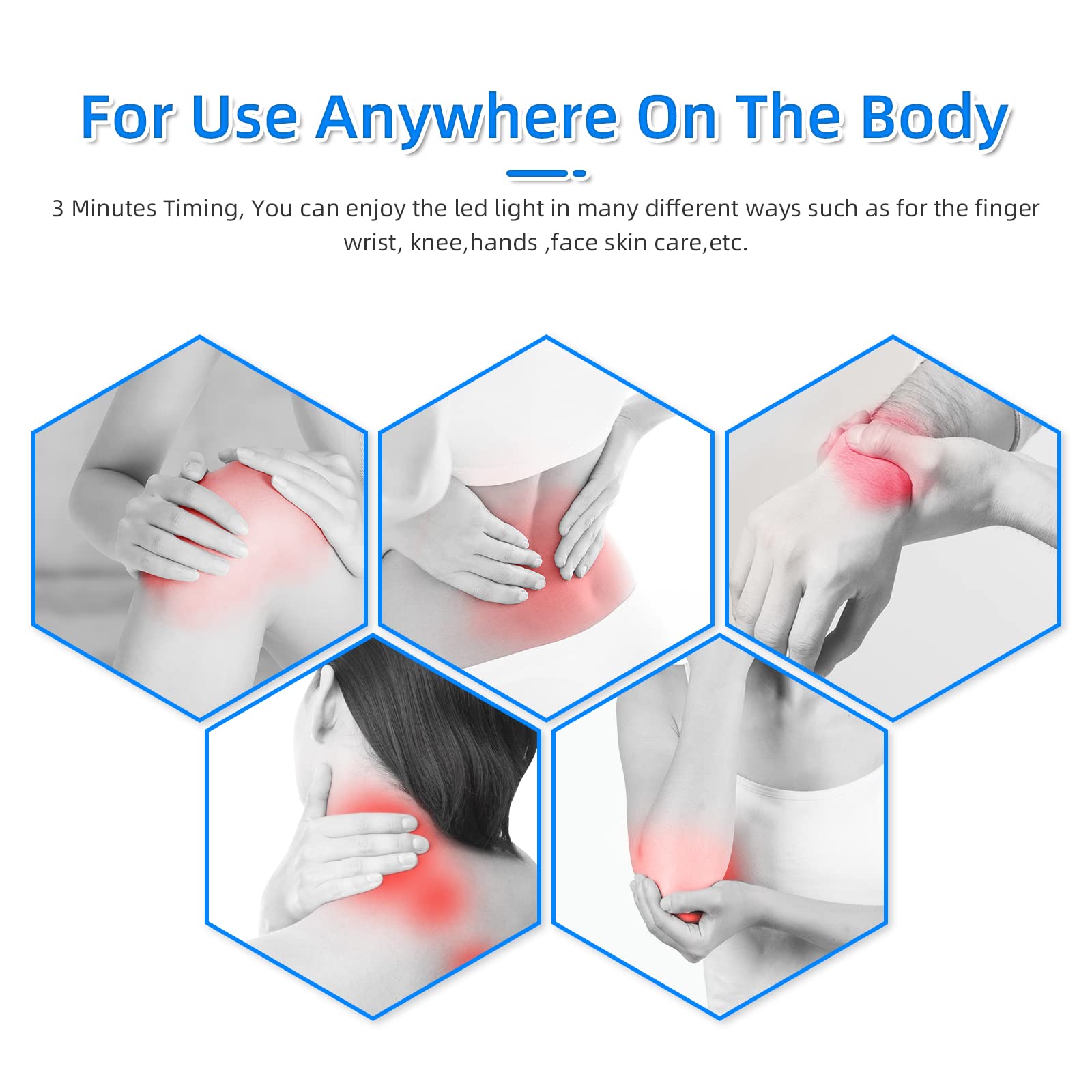TherapSky Red Light Therapy Device w/Built-in Battery, Infrared Red Light Therapy Wand therapsky uk supplements