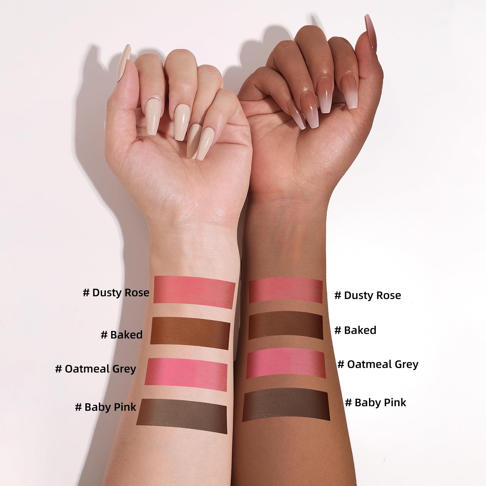 KIMUSE Cream Contour Stick Duo, Cream Blush Stick, Bronzer Shaping Stick, Creamy, Highly Pigmented, Long Lasting, Vegan Face Make Up Sticks KIMUSE uk supplements