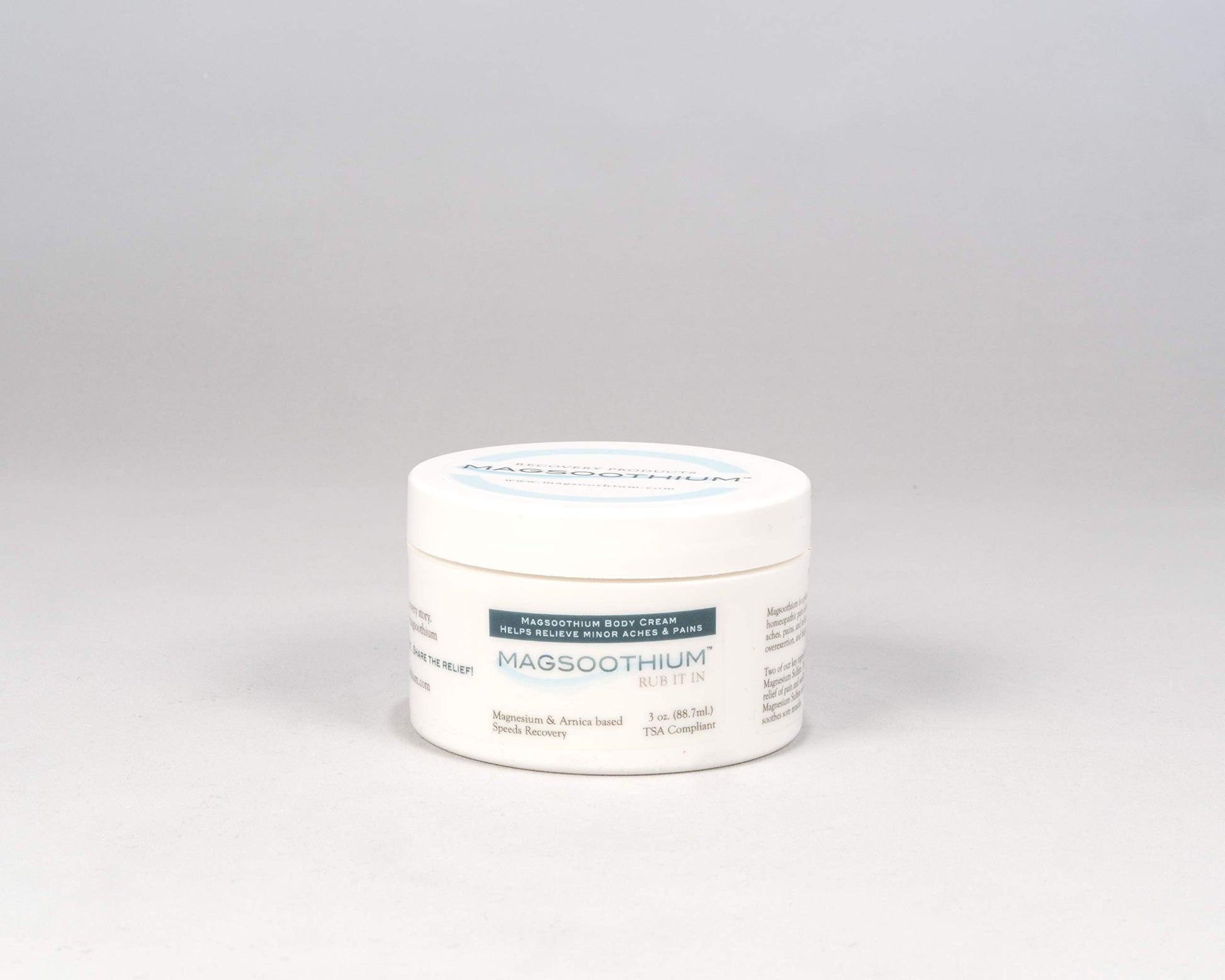Magsoothium Original Recovery Balm- Magnesium Sulfate/Arnica Recovery Balm hephboard uk supplements