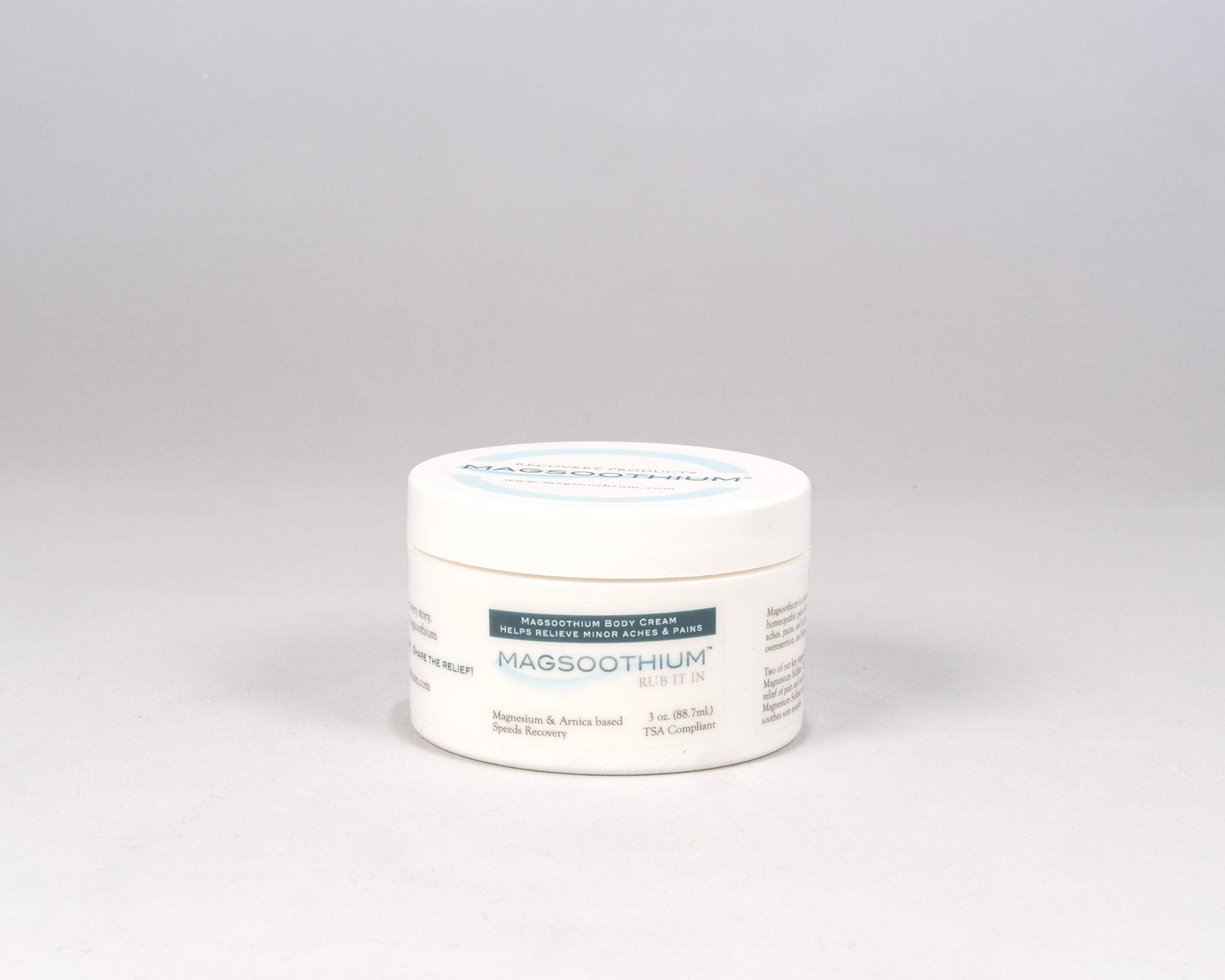 Magsoothium Original Recovery Balm- Magnesium Sulfate/Arnica Recovery Balm hephboard uk supplements