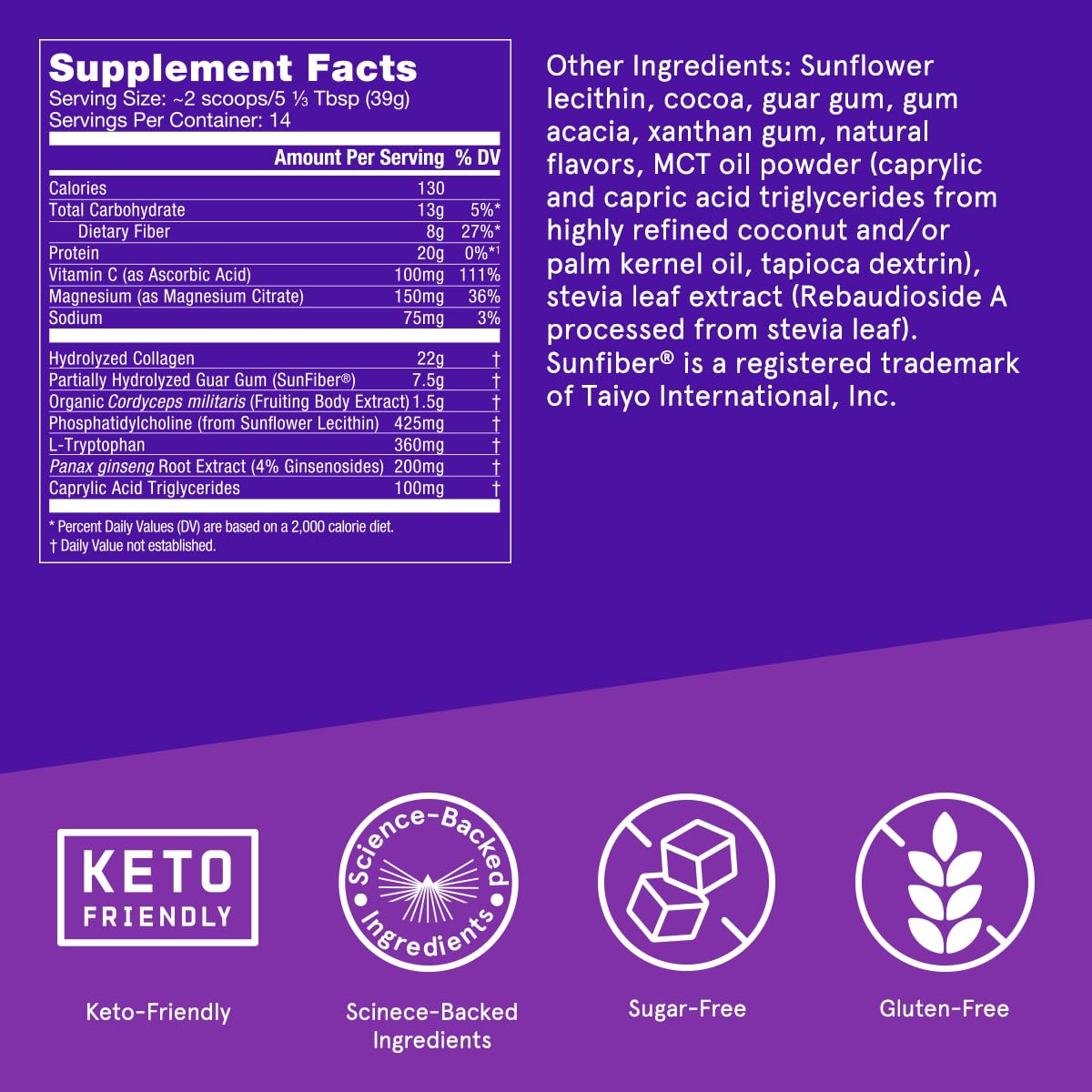 Bulletproof Dark Chocolate Energy Collagen Protein, 19.3 Ounces, Caffeine-Free Fuel Bulletproof uk supplements