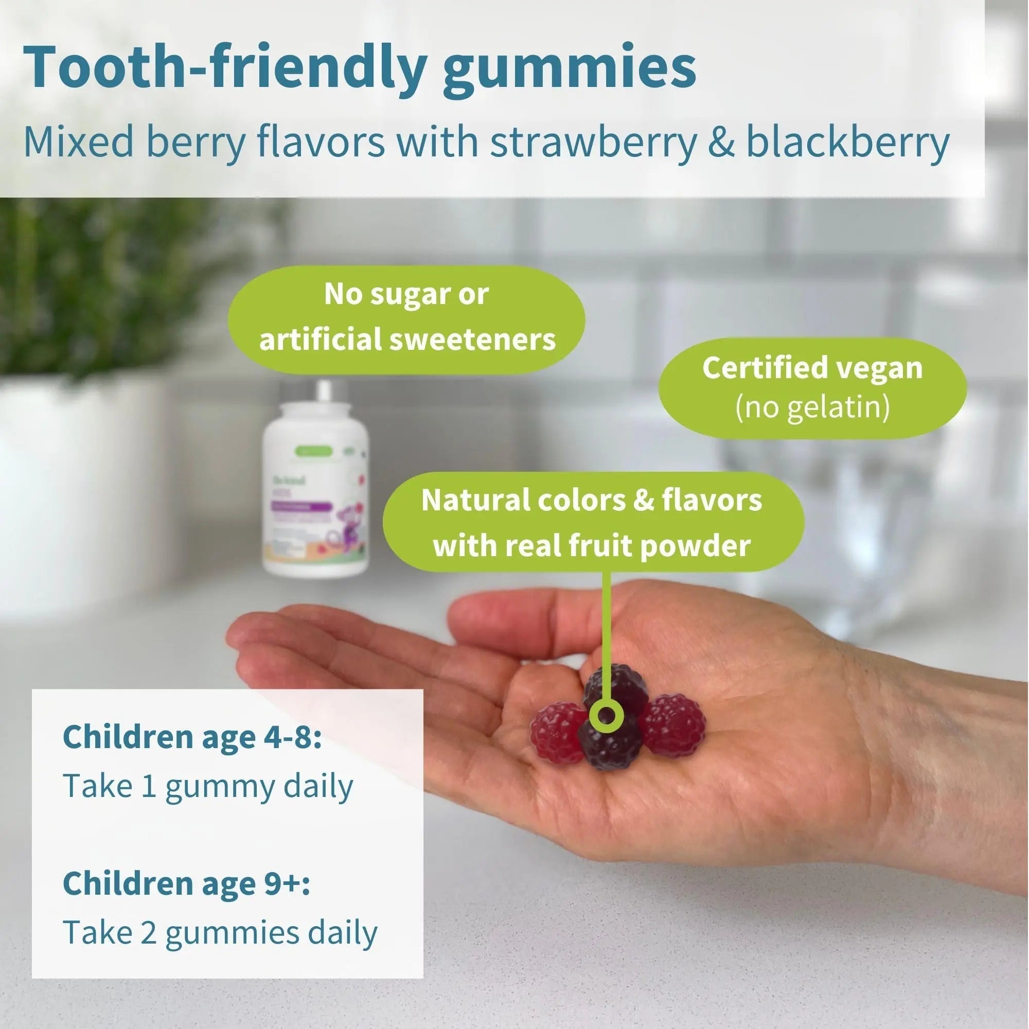Multivitamin & Minerals for Women + Advanced Kids Multivitamin Gummy Vegan Bundle, with Methylated B-Vitamins, Vitamin A, C, D3 & E Igennus Healthcare Nutrition uk supplements