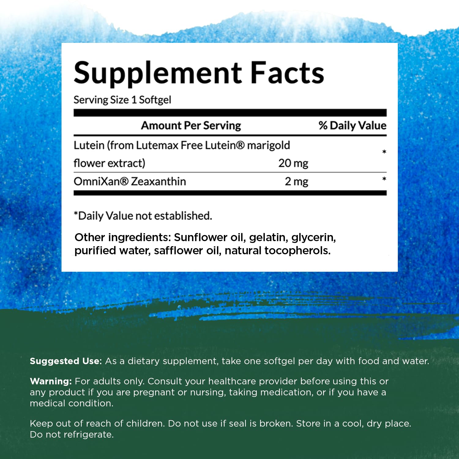 Swanson Synergistic Eye Health - Lutein and Zeaxanthin Supplement Swanson uk supplements