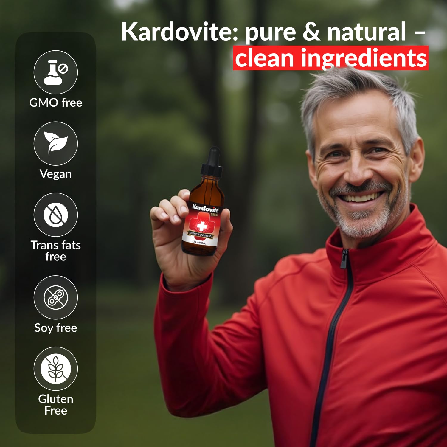 Kardovite Herbal Circulation Support Drops 100ml | Supports Circulatory Wellness with Hawthorn, Garlic, Ginkgo, Cayenne, Milk Thistle, Bilberry & Valerian | Supports Vitality & Daily Wellness Kardovite uk supplements
