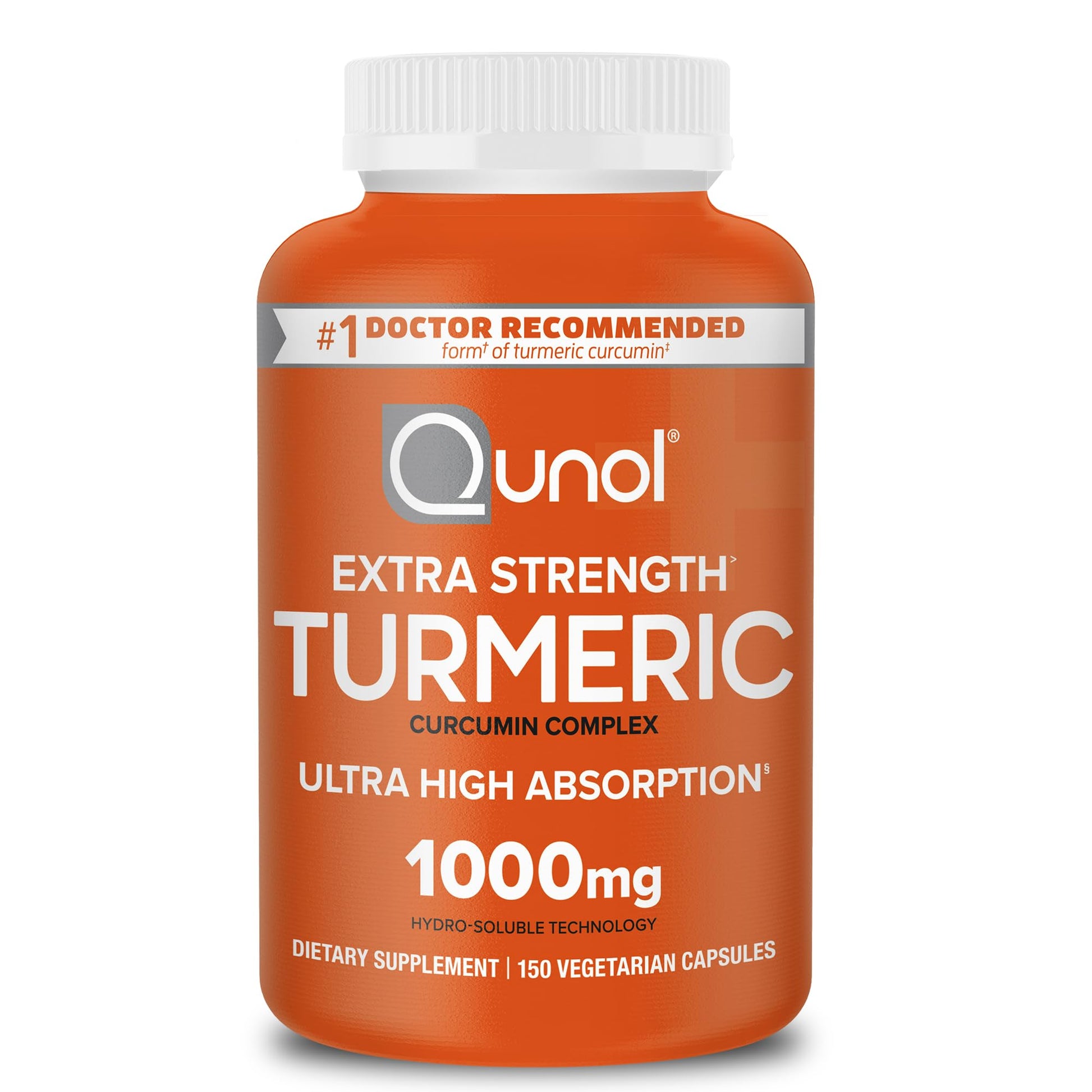 Qunol Turmeric Curcumin Supplement, Turmeric 1000mg with Ultra High Absorption Qunol uk supplements