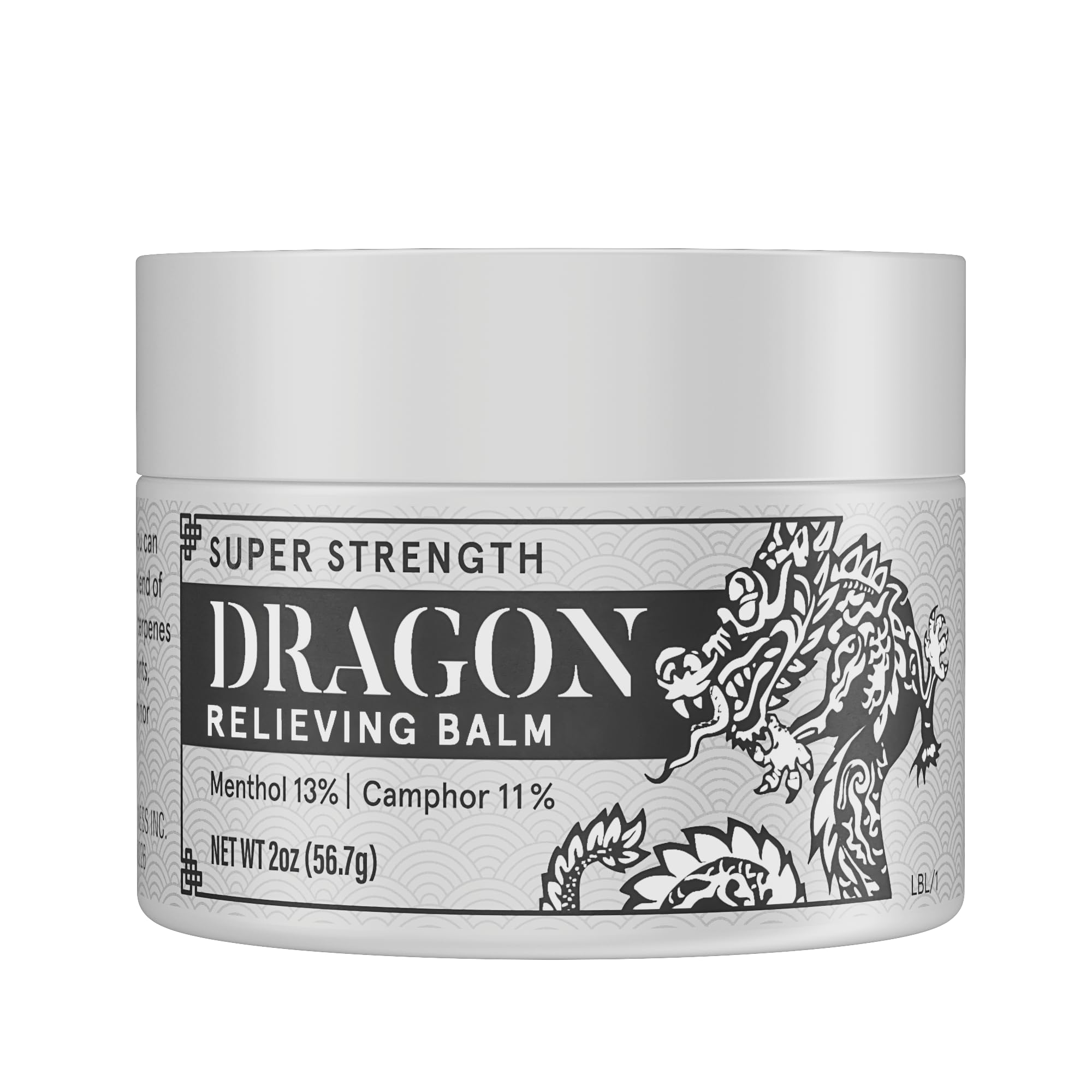 Americanna Wellness Dragon Balm 2.0 oz Jar Super Silver Strength Americanna Wellness uk supplements