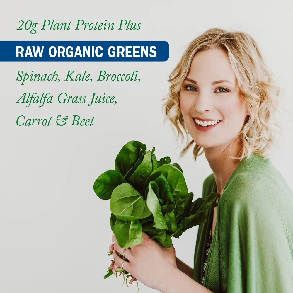 Garden of Life Raw Protein & Greens Vanilla Protein Powder – 20g Plant Based Greens Powder, Probiotics & Enzymes, Post-Workout Recovery, Vegan, Gluten-Free, Non-GMO, 20 Servings Garden of Life uk supplements