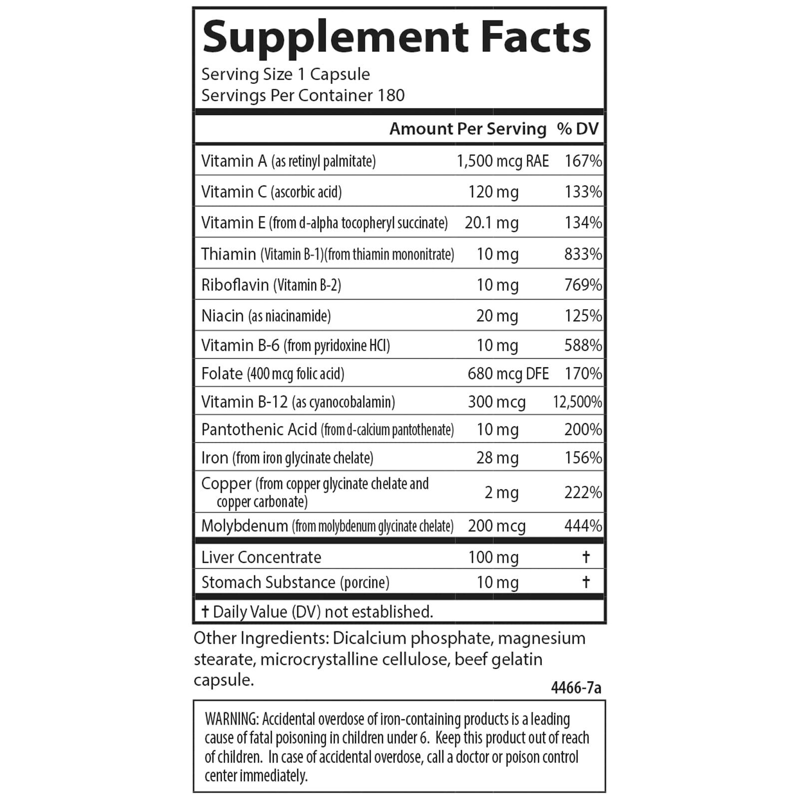 Carlson - Blood Nutrients, 28 mg Iron, Blood Development, Iron Absorption & Optimal Wellness, 40 Capsules Carlson uk supplements