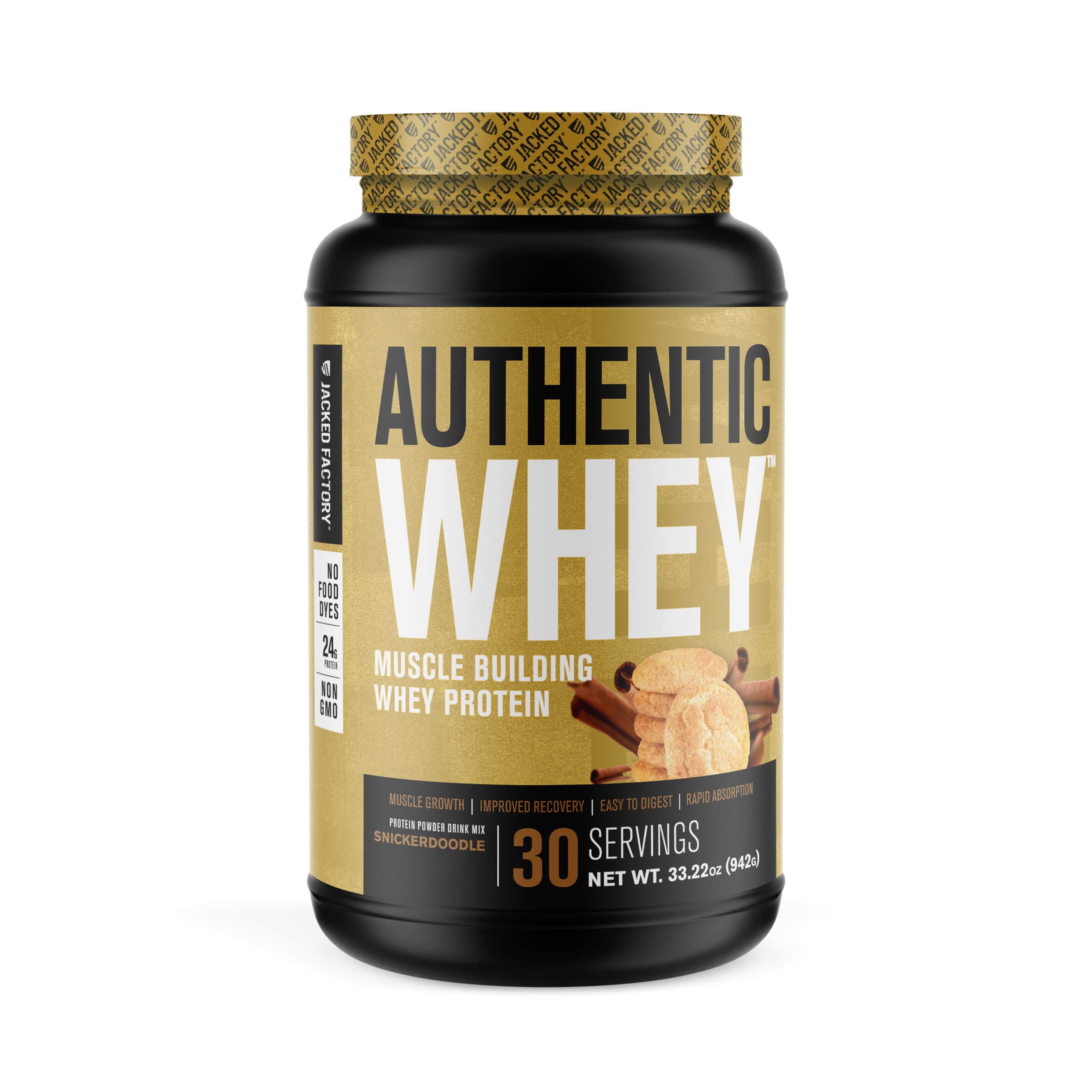 Jacked Factory Authentic Whey Muscle Building Whey Protein Powder - Low Carb Jacked Factory uk supplements