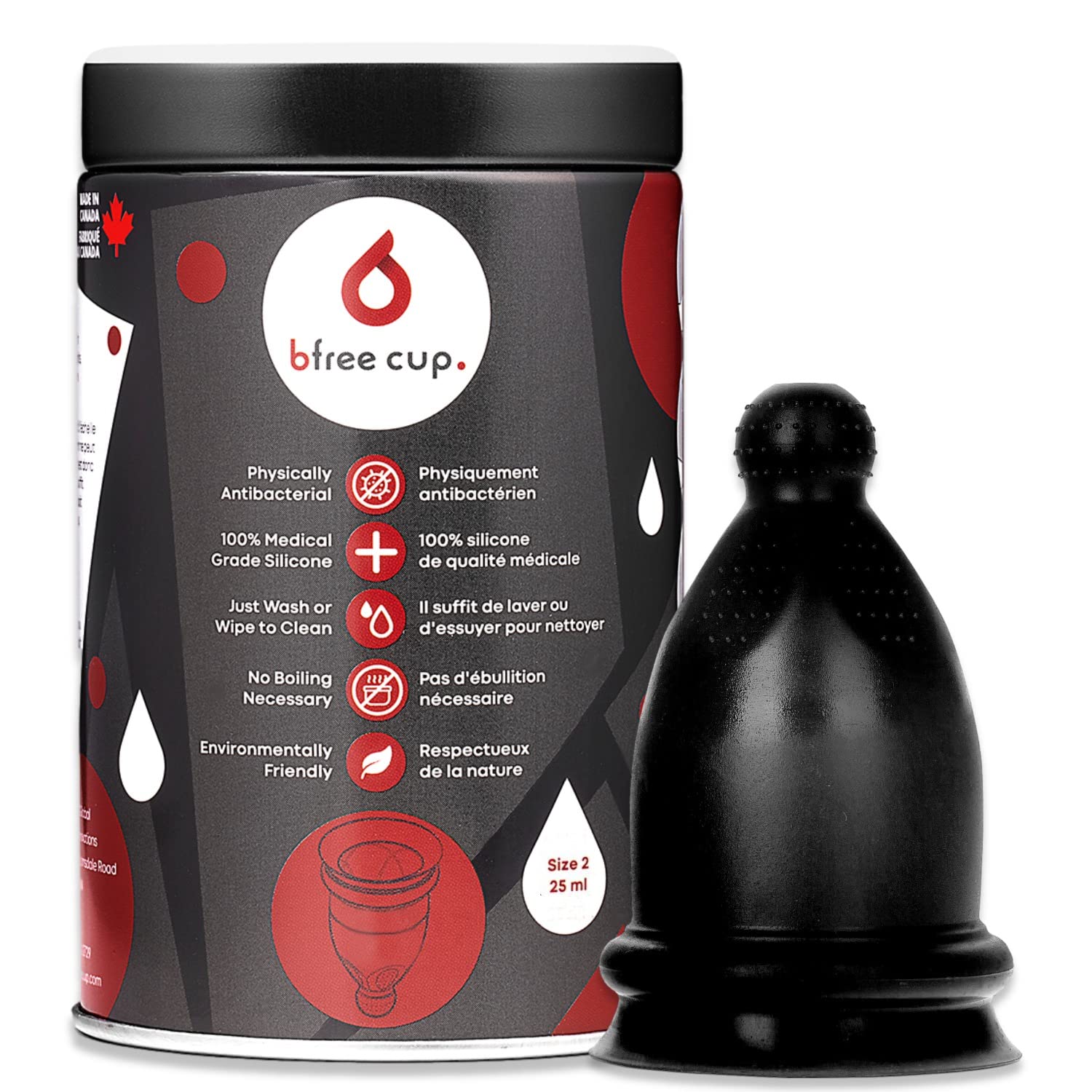 Bfree Menstrual Cup - Reusable Period Cup Leak-Free Eco-Friendly Tampon/Pad Alternative Bfree Cup uk supplements