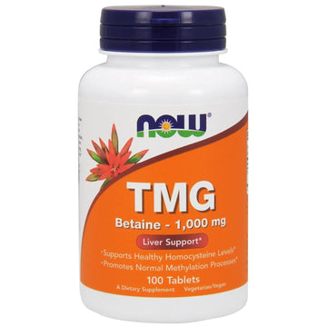 NOW TMG 1000mg, 100 Count (Pack of 2) NOW Foods uk supplements
