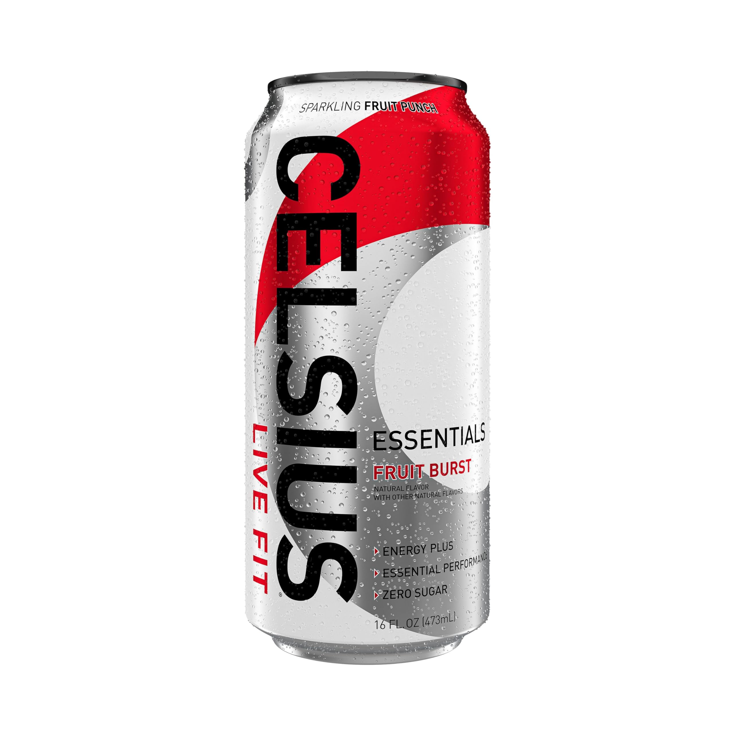 CELSIUS ESSENTIALS, Sparkling Fruit Burst, Performance Energy Drink 16 Fl Oz (Pack of 12) CELSIUS uk supplements