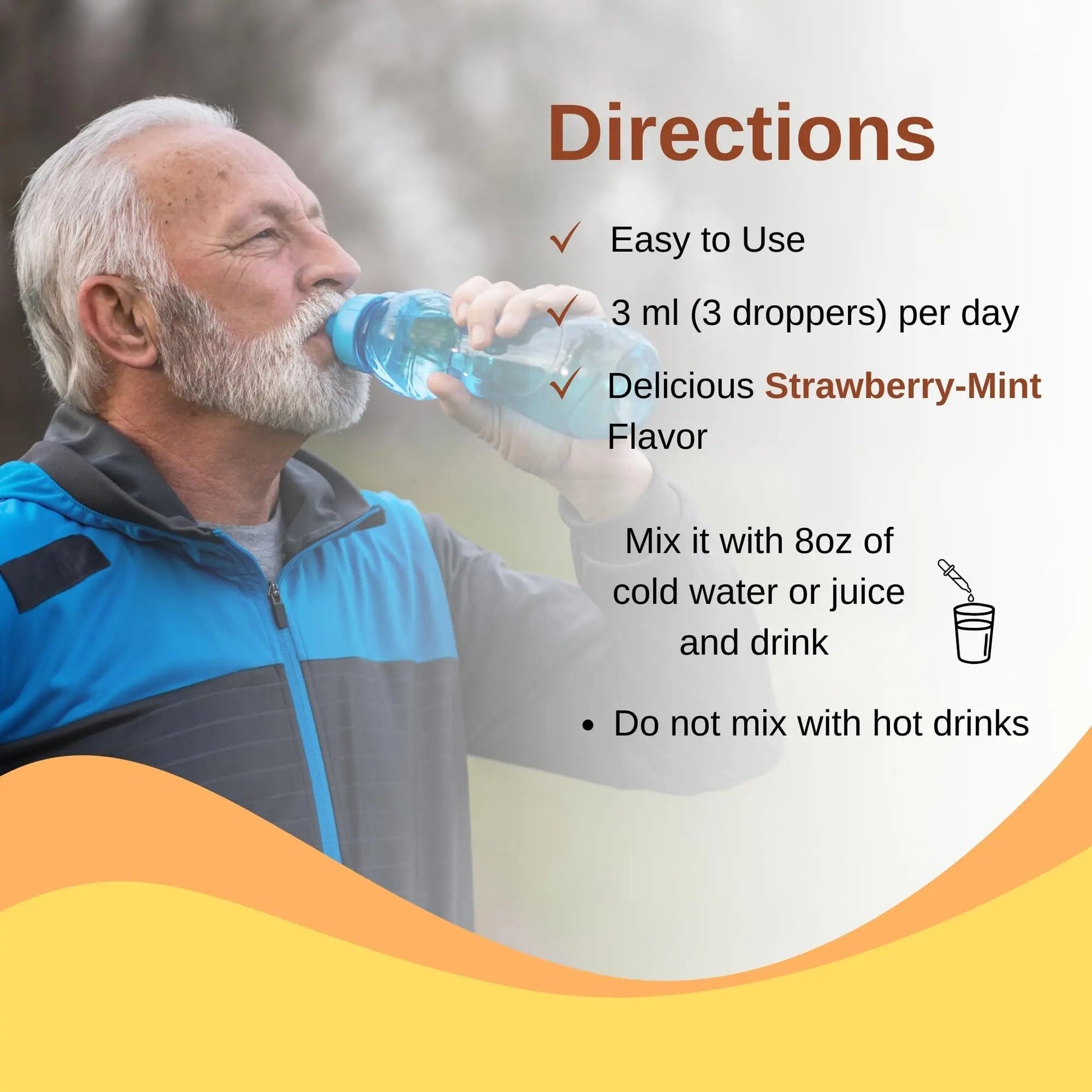 Vitaminally Liposomal Men's 50+ Liquid Multivitamin Drops | Non-GMO | Sugar Free | Gluten Free | 30 Day Supply | 3 FL Oz | Vitaminally uk supplements