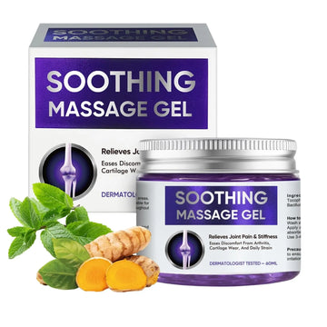 Joint Purple Gel, Fast-Absorbing Soothing Relief Massage Gel with Natural Extracts, Support Muscle, Joint, Shoulder, Knee, Back, Lumbar & Muscle Stiffness WKCWKC uk supplements