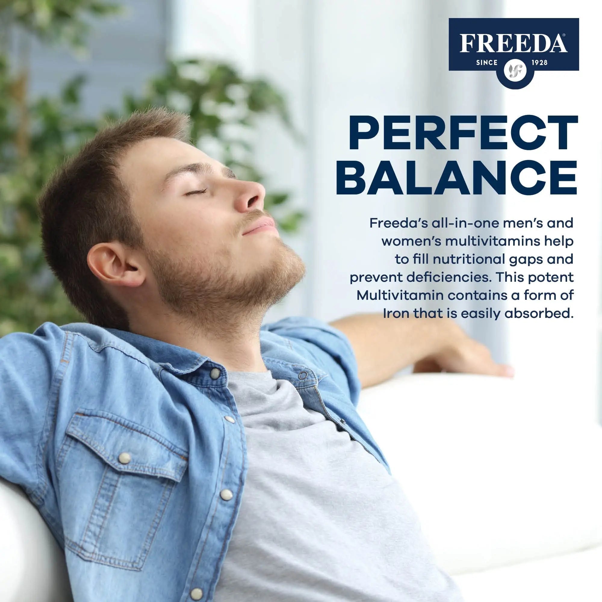 FREEDA Multivitamin One Daily – Quintabs-M with Iron – Kosher Multi Vitamins Supplements for Women Health - Multivitamins for Women & Iron FREEDA uk supplements