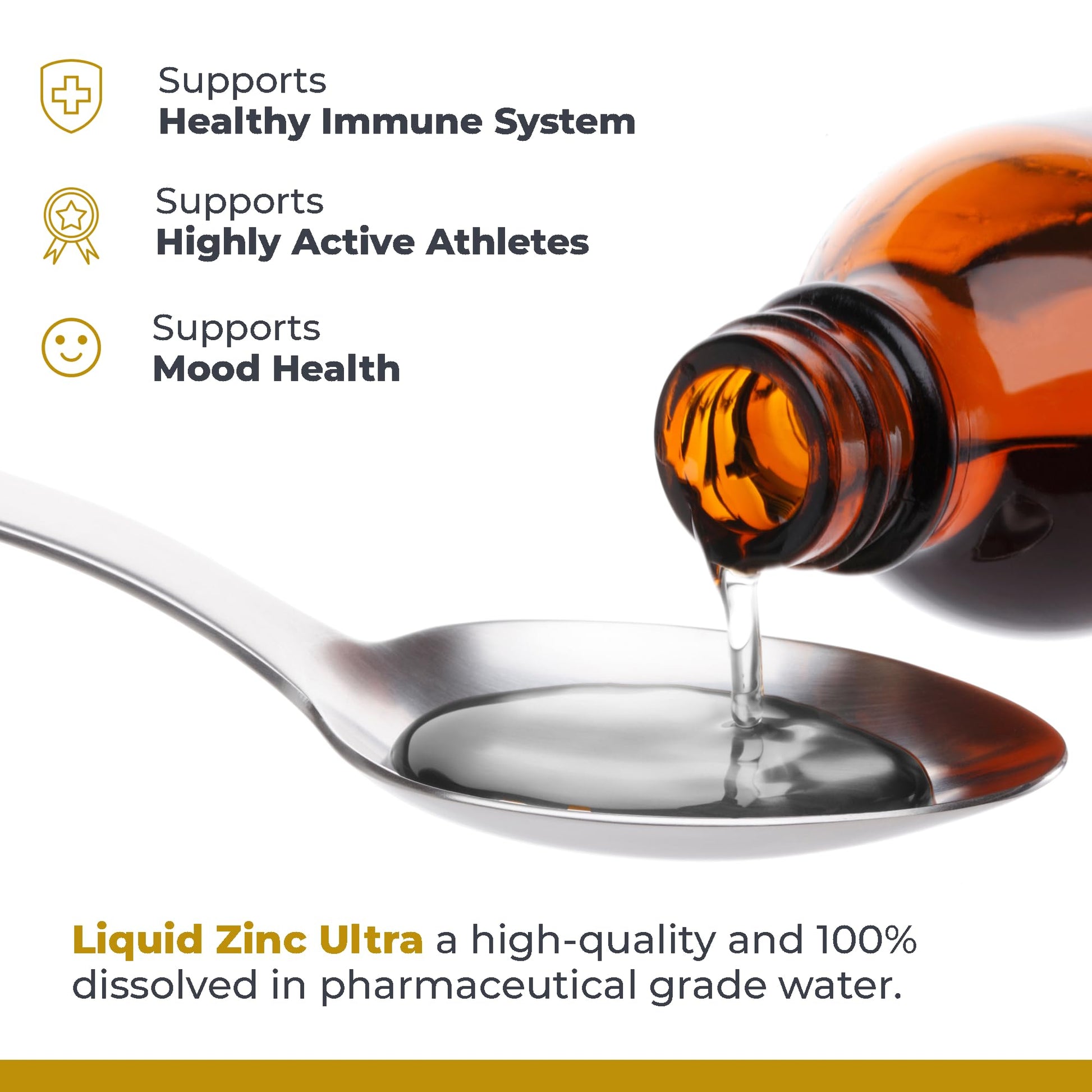 Premier Research Labs Liquid Zinc Ultra Supplement - for Immune Support & Well-Being for Adults & Kids - Highly Absorbable Drops - Used for Rapid Analysis of Zinc Status - 8 fl oz Premier Research Labs uk supplements