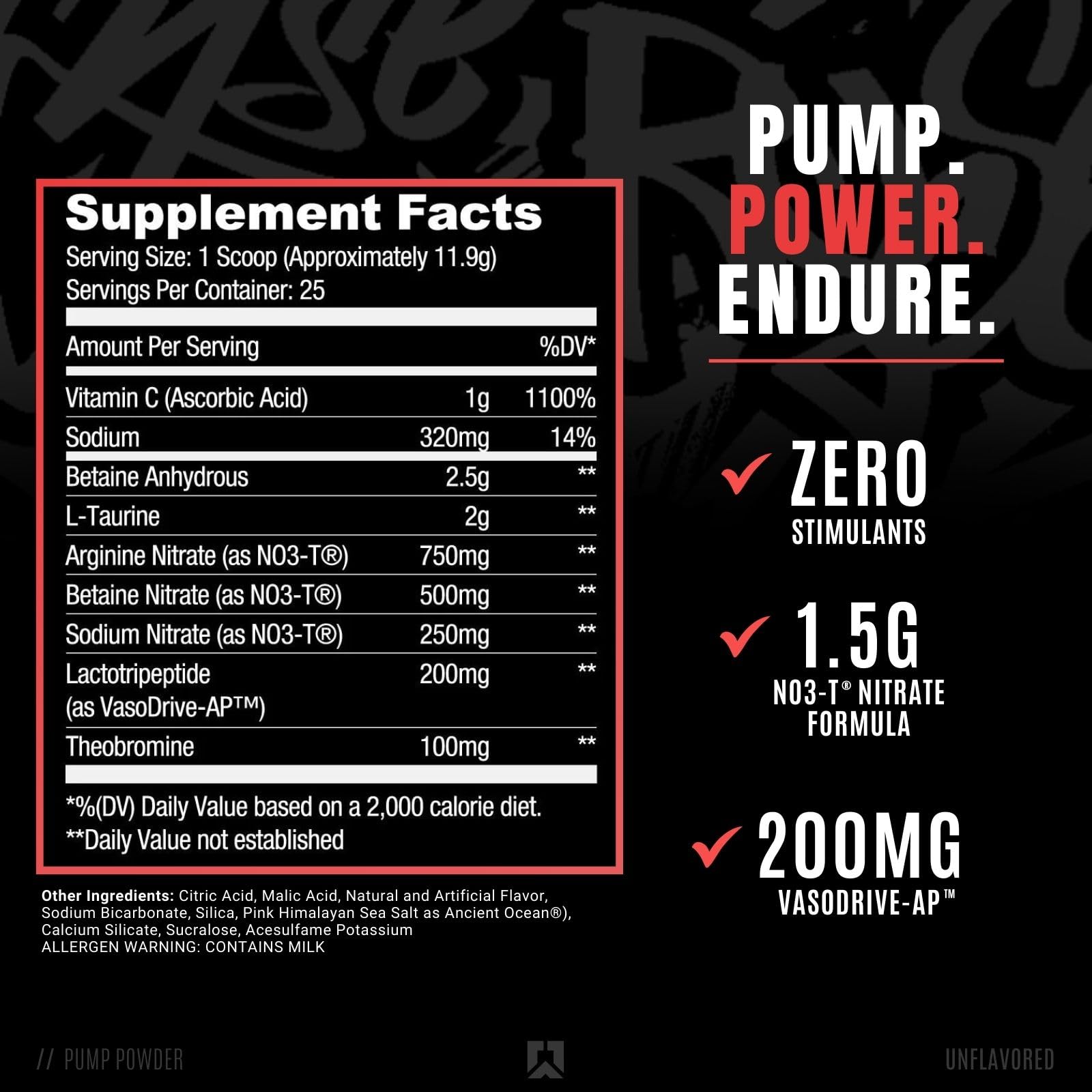 RYSE Up Supplements Project Blackout Pump Powder | Pump, Power, Endure | Betaine RYSE Up Supplements uk supplements