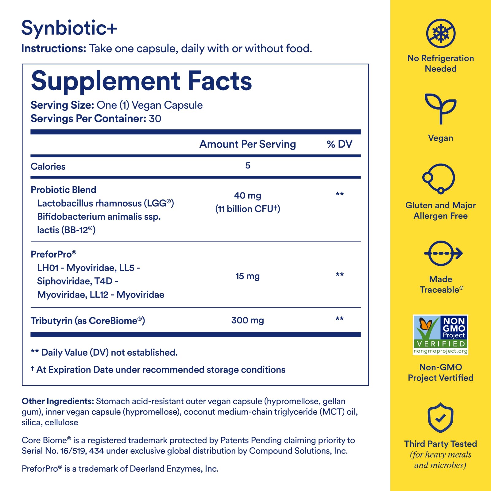 Ritual Synbiotic+ Probiotic, Prebiotic, Postbiotic, 3-in-1 Supplement for Gut Health and Digestive Support, Regularity, Bloat, Immune, Vegan Delayed-Released Daily Capsule, Women and Men, 30 Day Ritual uk supplements