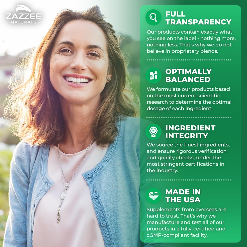 Zazzee USDA Organic Tart Cherry 10:1 Extract, 120 Vegan Capsules, 4 Month Supply, Montmorency Cherry, Daily Wellness Antioxidant Support, Organic Herbal Supplement, All-Natural, Non-GMO, Made in USA Zazzee uk supplements