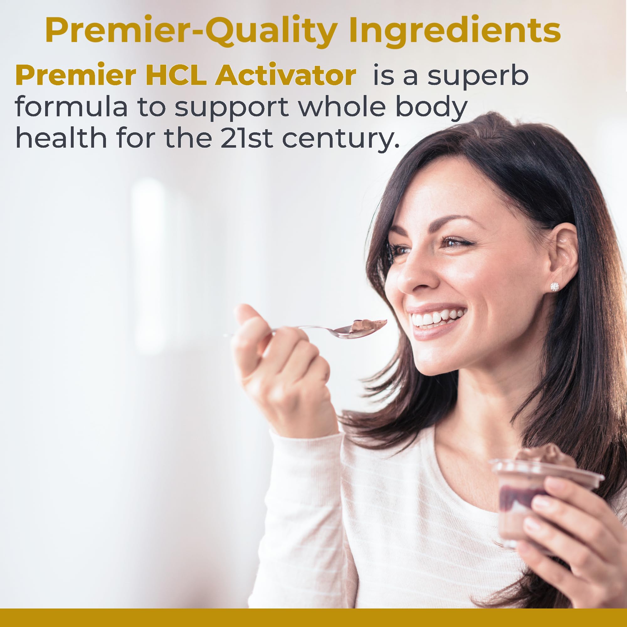 Premier Research Labs Premier HCL Activator - Pepsin Digestive Enzymes Supplement for Optimal Digestive Function for Men & Women, Low Stomach Acid, Nutrient Absorption - 90 Vegetarian Capsules Premier Research Labs uk supplements