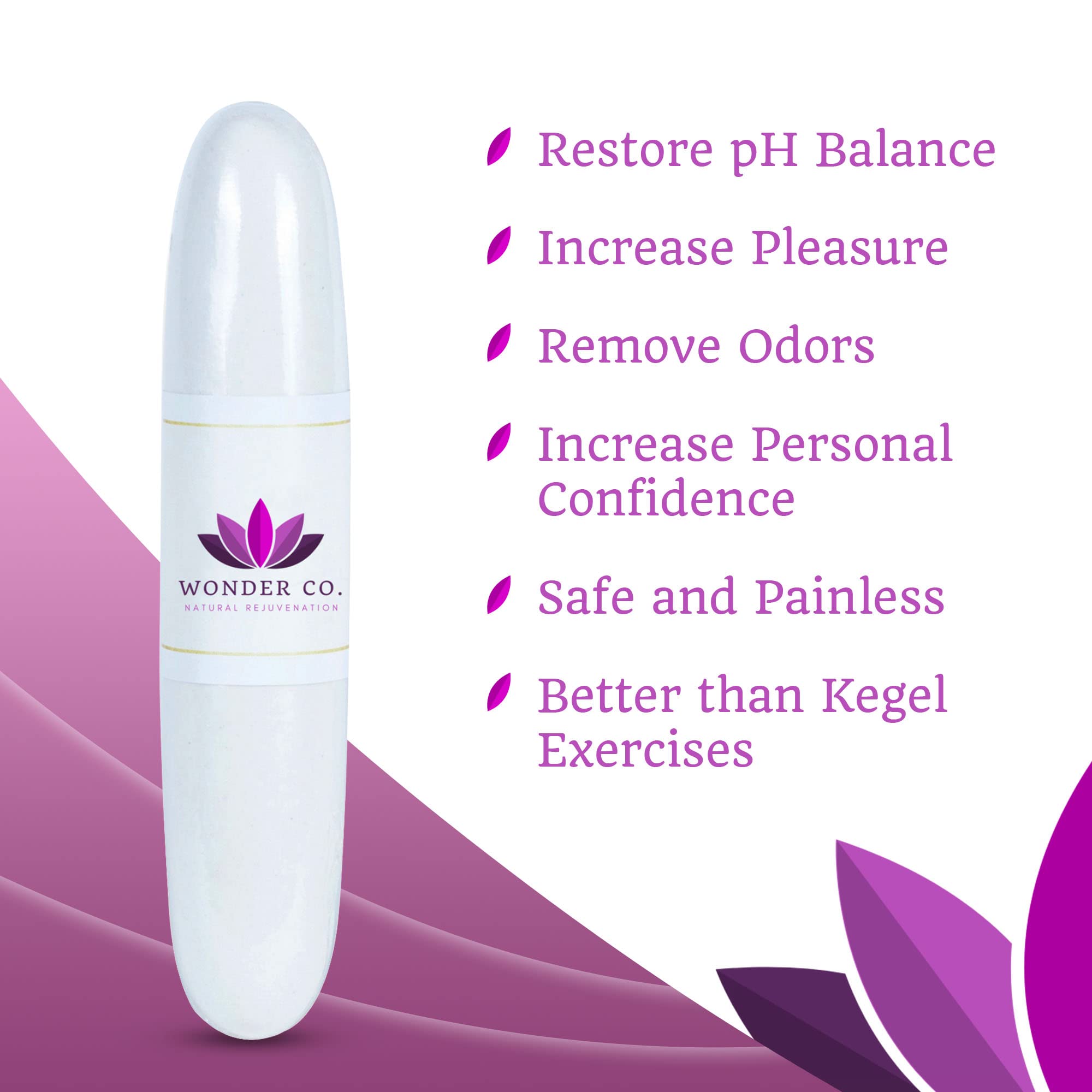 Wonder Co. - Wonder Wand, Upgraded Feminine Care Support, Fast-Acting Wand Essential WONDER CO. uk supplements