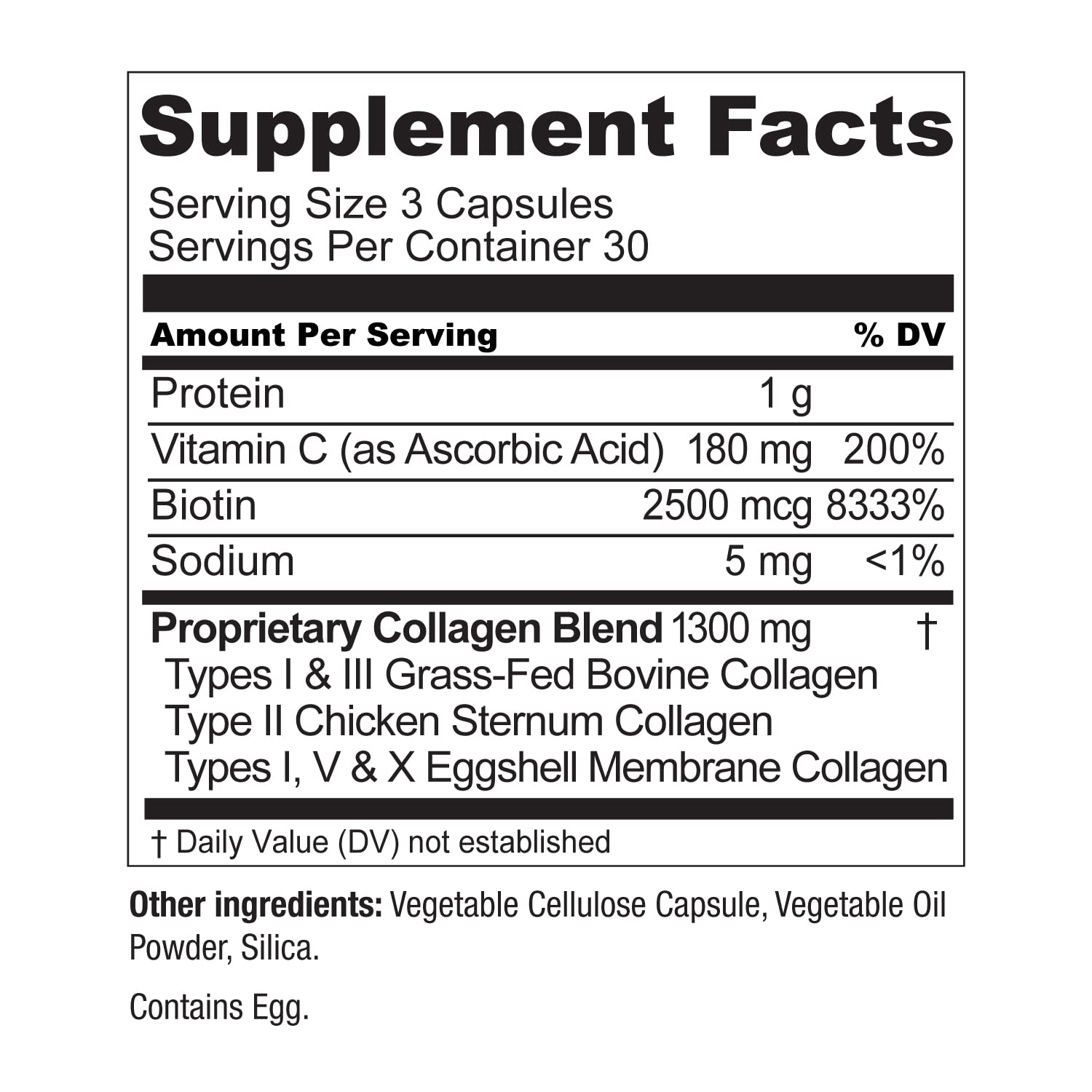 Live Conscious Beyond Collagen Multi Collagen Capsules - Types I, II, III, V & X Live Conscious uk supplements