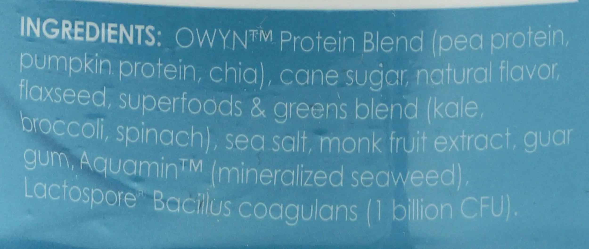 OWYN Only What You Need Plant-Based Protein Powder, Smooth Vanilla, 1.05 lbs OWYN Only What You Need uk supplements