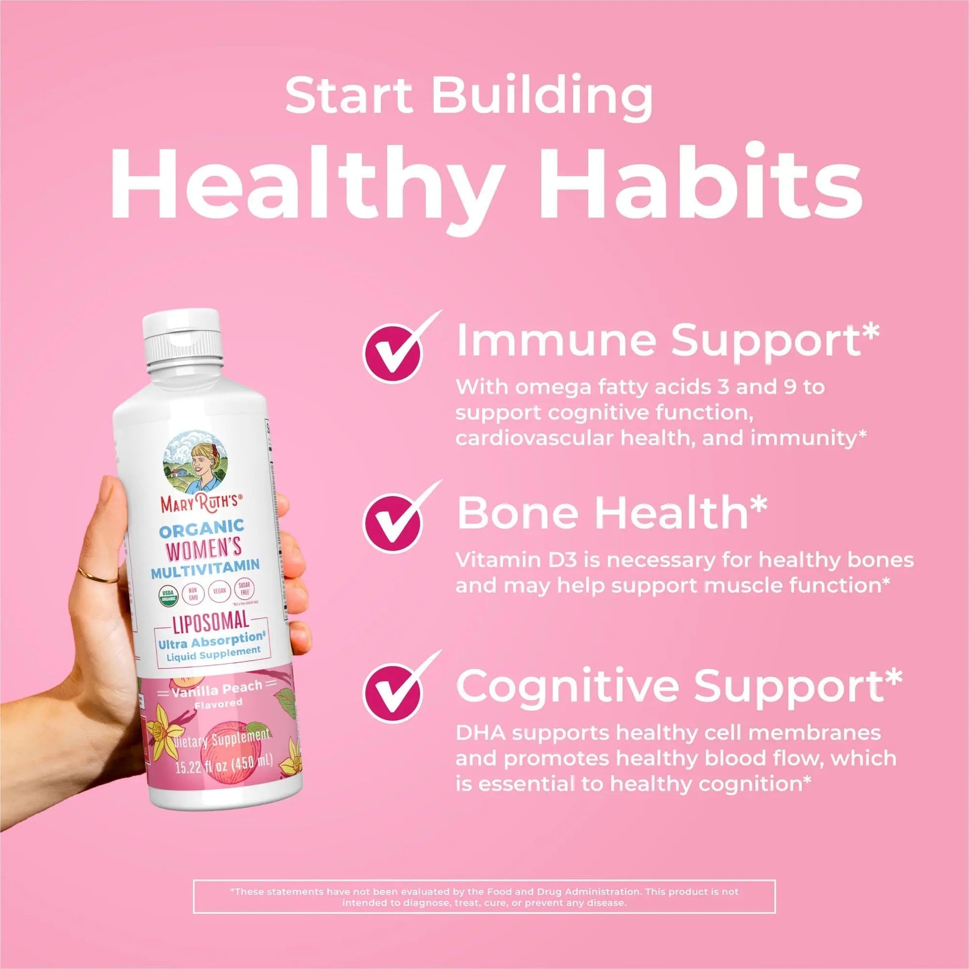 MaryRuth Organics USDA Organic Multivitamin for Women, Sugar Free Womens Multivitamin, Liquid Vitamins for Women MaryRuth Organics uk supplements
