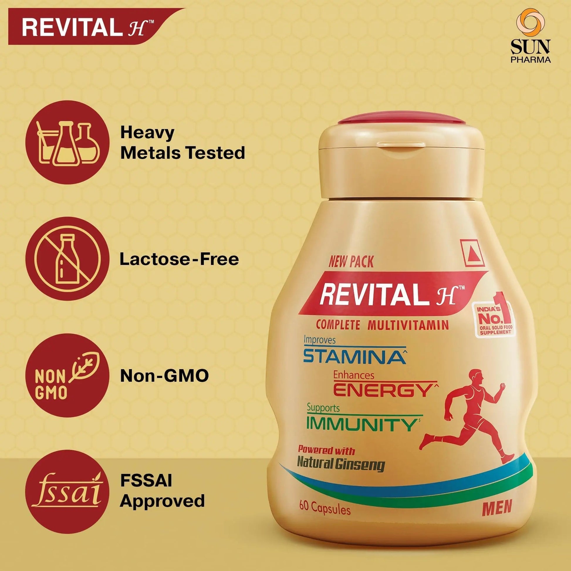 Revital - 60 Capsules Revital uk supplements
