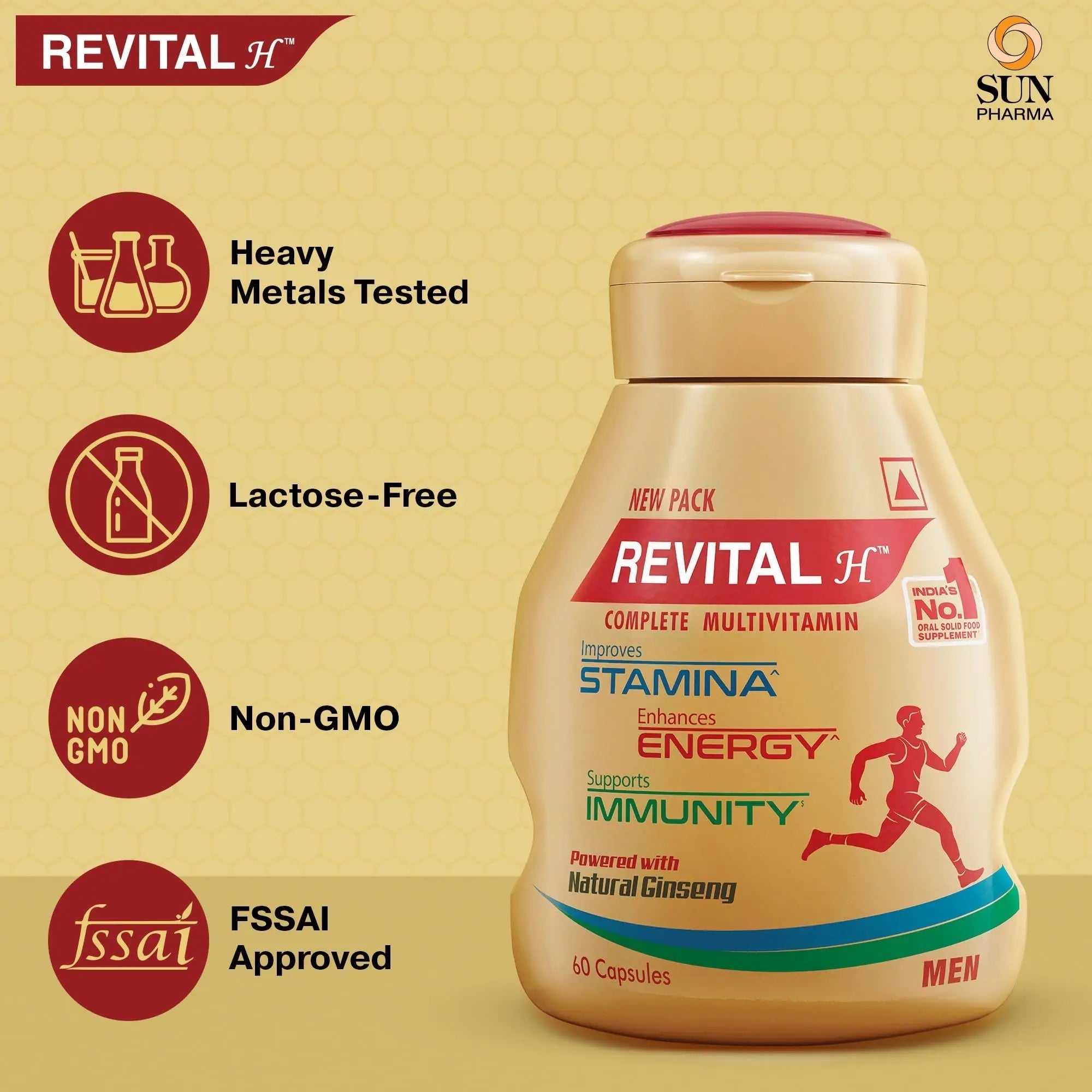 Revital - 60 Capsules Revital uk supplements