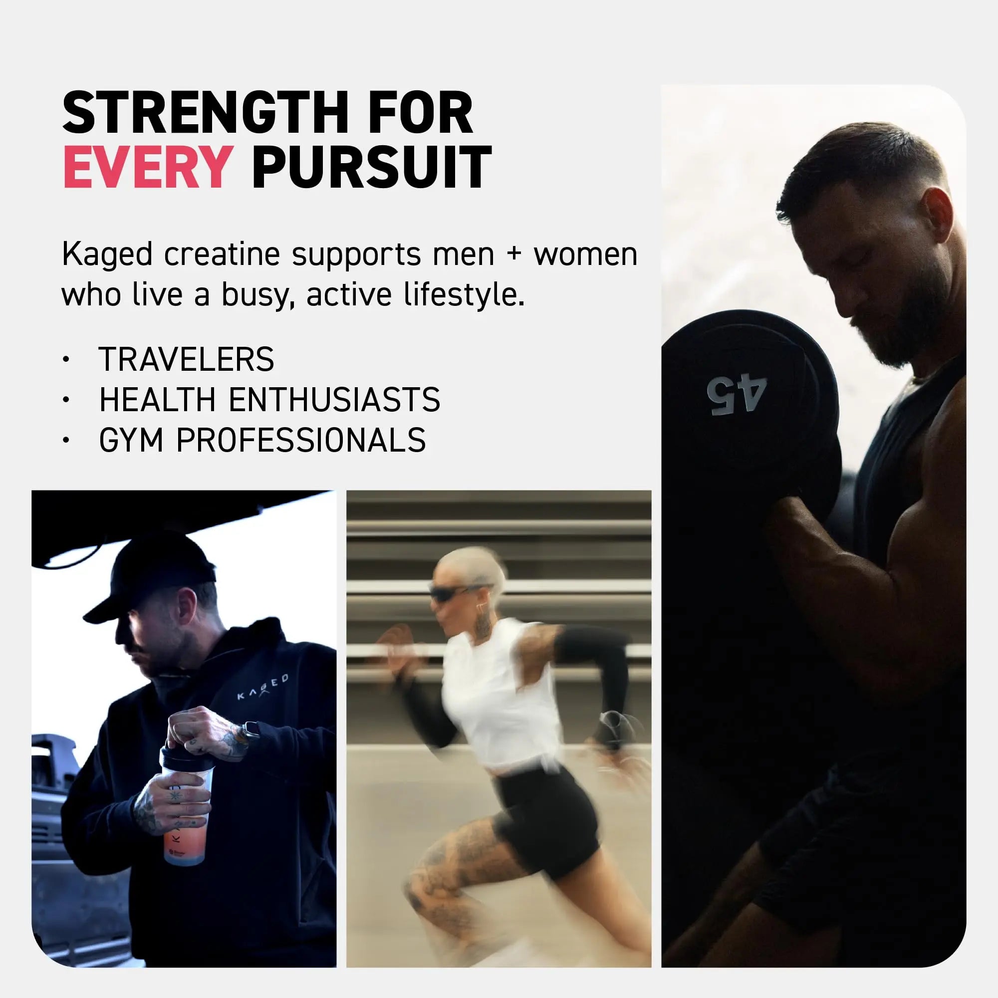 Kaged Creatine Monohydrate + Max Absorption Technology | Micronized Powder Stick Packs | Strawberry Lemonade | Muscle Building & Recovery | Brain Health Kaged uk supplements