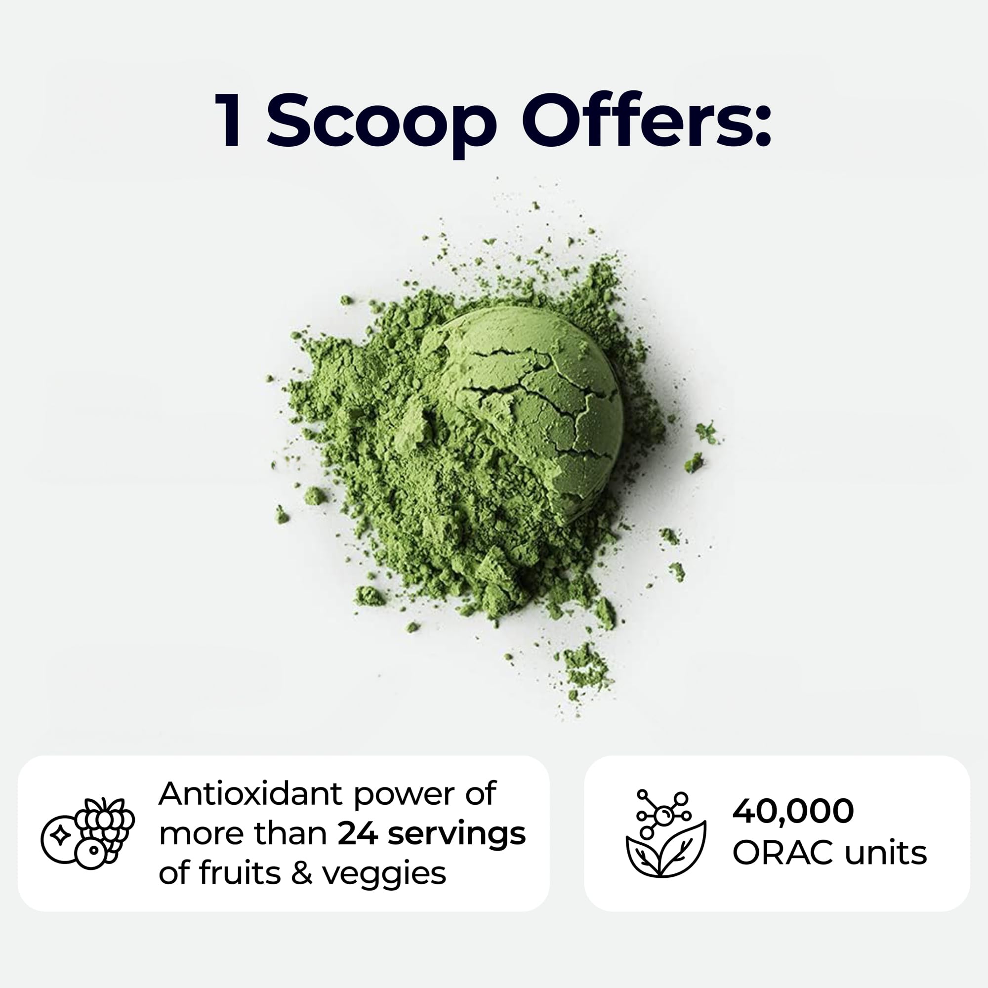 Paradise, ORAC Energy Greens Powder Extract, Super Antioxidants, Probiotics for Gut Health & Digestion, Vitamin C for Immunity, with Spirulina & Chlorella, Non-GMO, Gluten Free, 30 Servings Paradise Herbs uk supplements