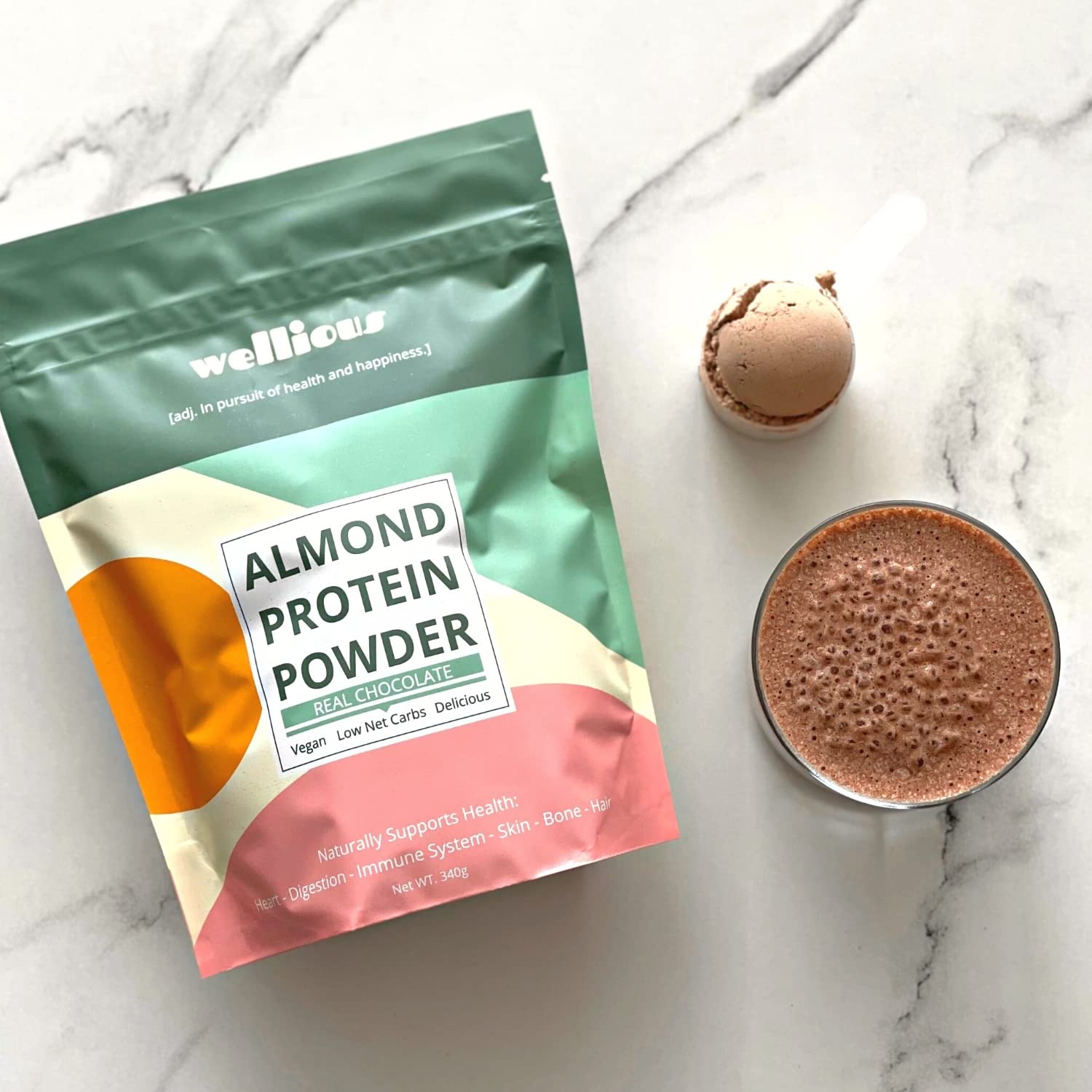 wellious – Clean Vegan Protein Powder – for Gut Health, Plant Based, Keto Friendly, No Sodium wellious uk supplements