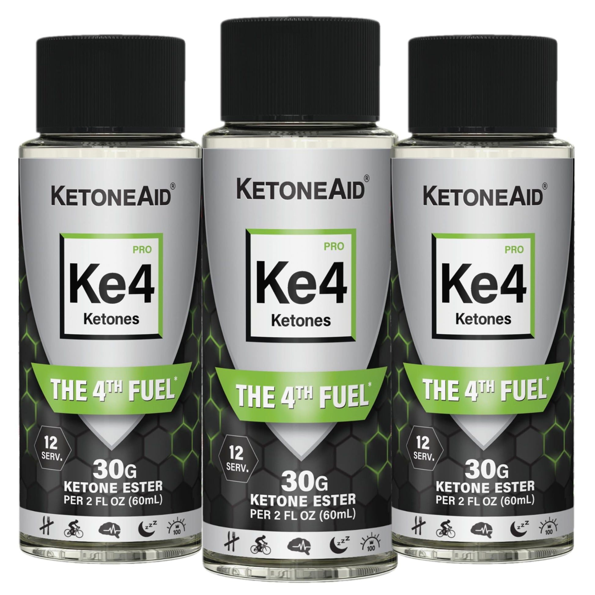 KetoneAid KE4 Pro Ketone Ester Drink | Not a Ketone Salt, No Sugar, No Caffeine KetoneAid uk supplements