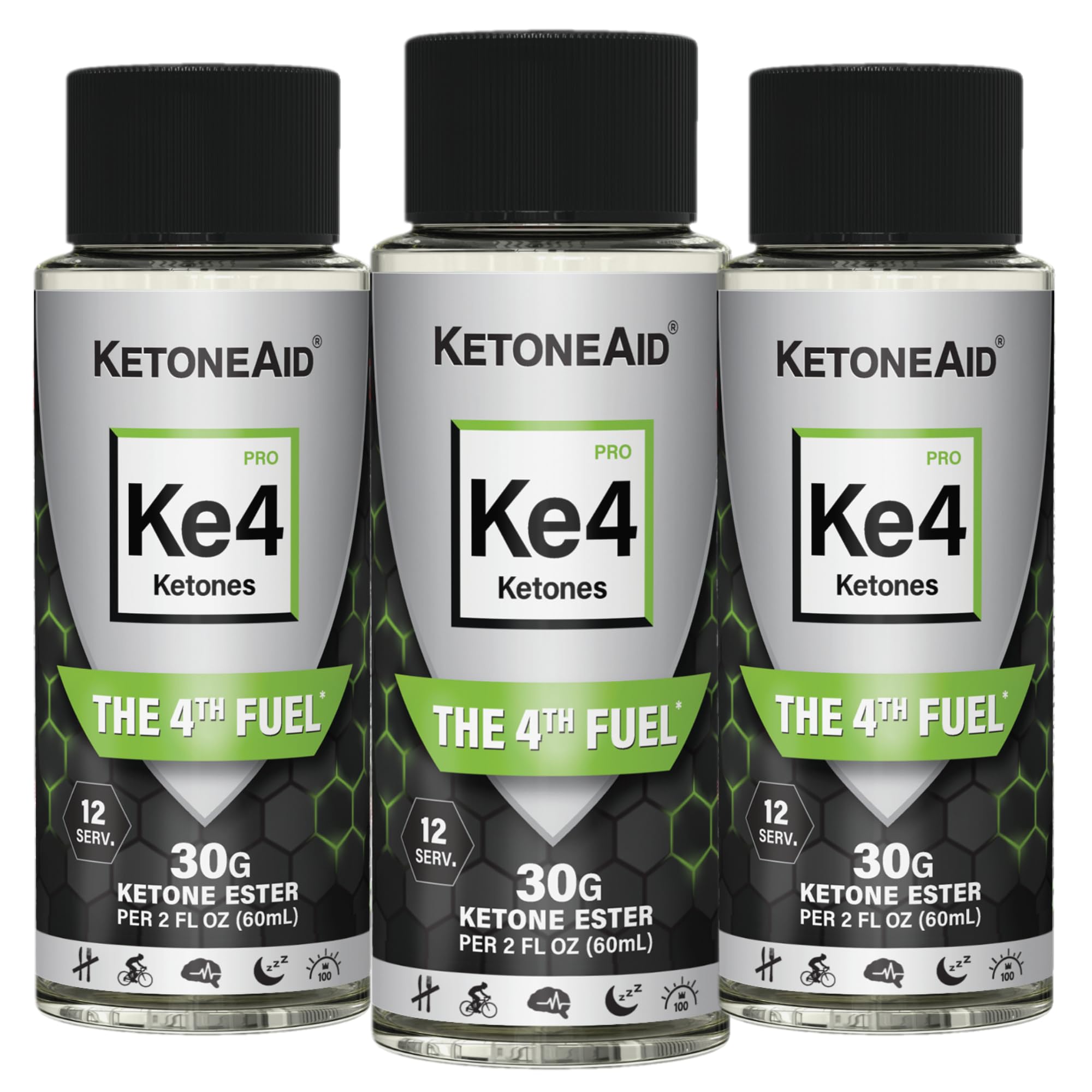KetoneAid KE4 Pro Ketone Ester Drink | Not a Ketone Salt, No Sugar, No Caffeine KetoneAid uk supplements