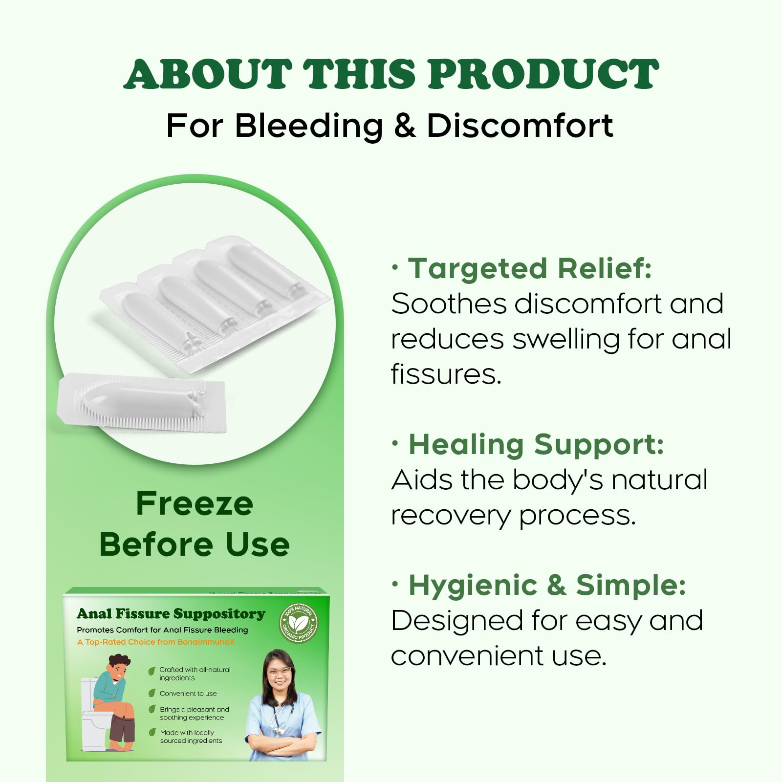 Peralpow Anal Fissure Suppositories | Expert-Formulation for Rectal Bleeding Associated with Hemorrhoids, Anus Fissures, Diarrhea & Constipation | Curcuminoids & Turmeric Extract | 16 Inserts Peralpow uk supplements
