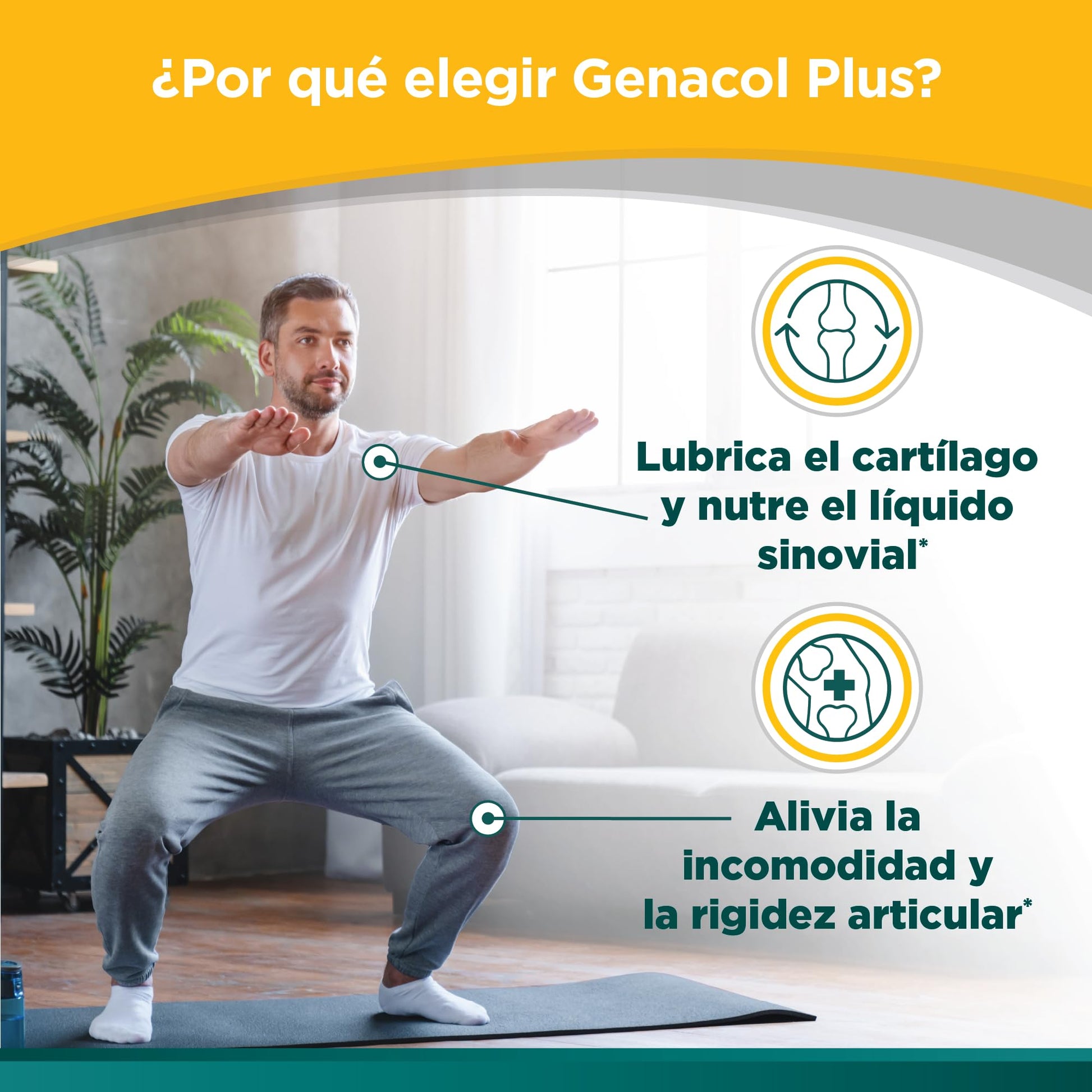 Genacol Plus – Glucosamine and Collagen Joint Supplement, Lubricates, Protects and Maintains Heathy Joints, Relieves Joint Discomfort Plus, 180 Capsules (60-Day Supply) Genacol uk supplements