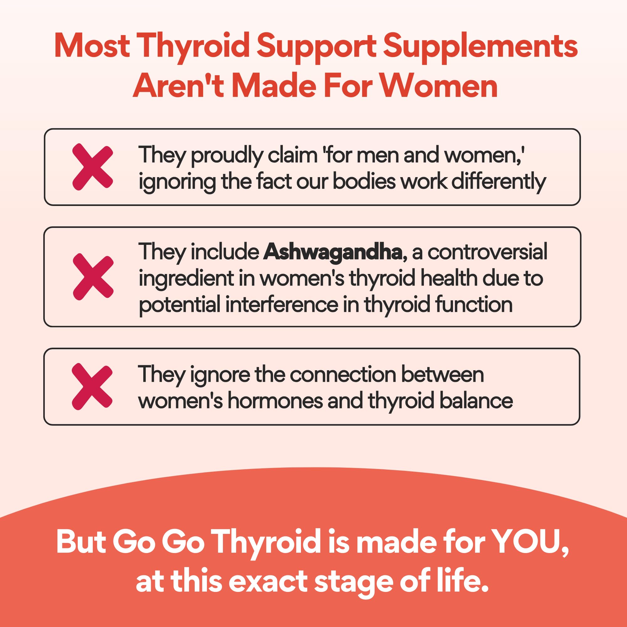 VoomVaya Go Go Thyroid - Thyroid Support for Women 30+ - Female-Focused Hormonal Balance & Thyroid Supplement with Iodine, Selenium & L Tyrosine - 3rd Party Tested - 60 Capsules VoomVaya uk supplements