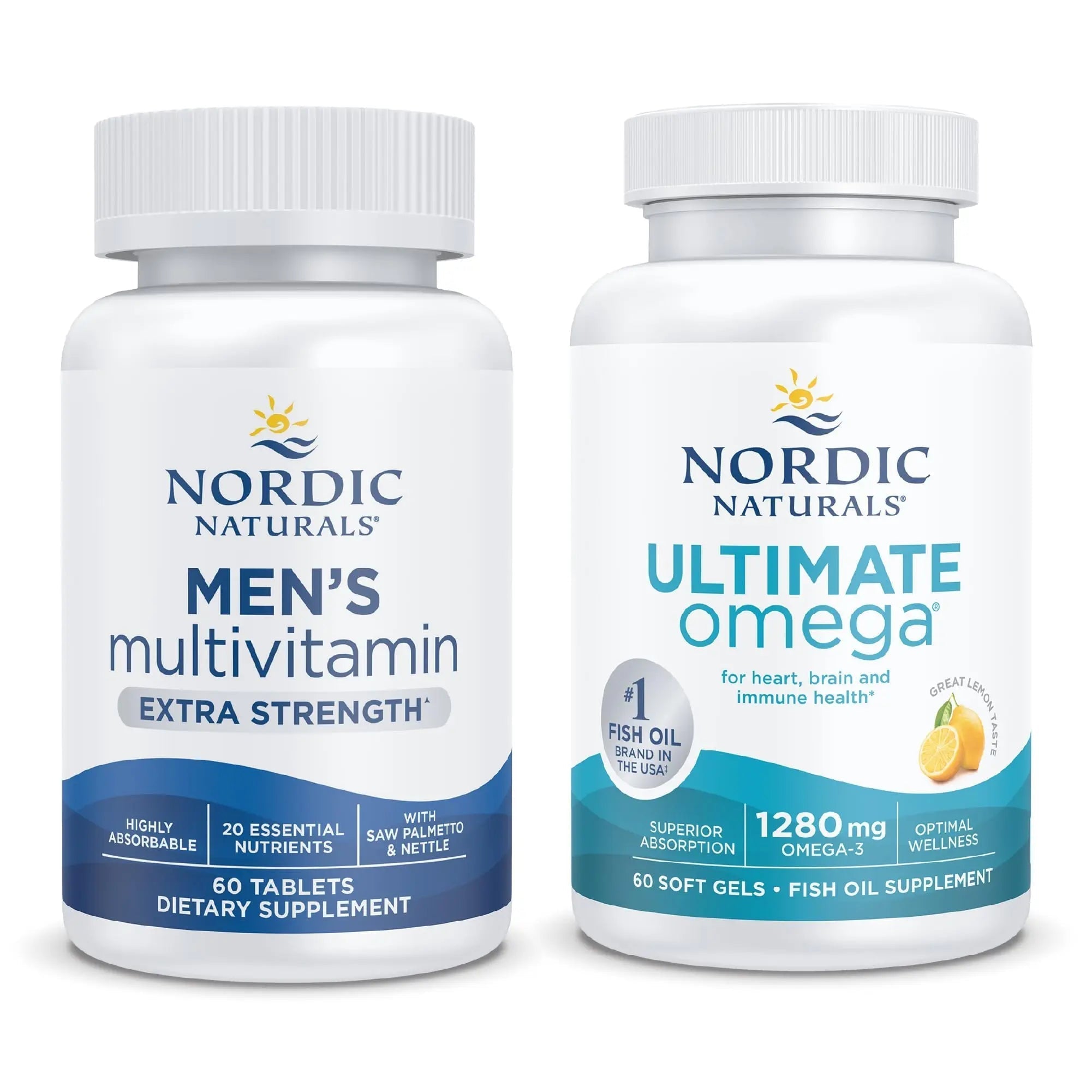 Nordic Naturals Starter Pack - Men's Multivitamin Extra Strength, Ultimate Omega Nordic Naturals uk supplements