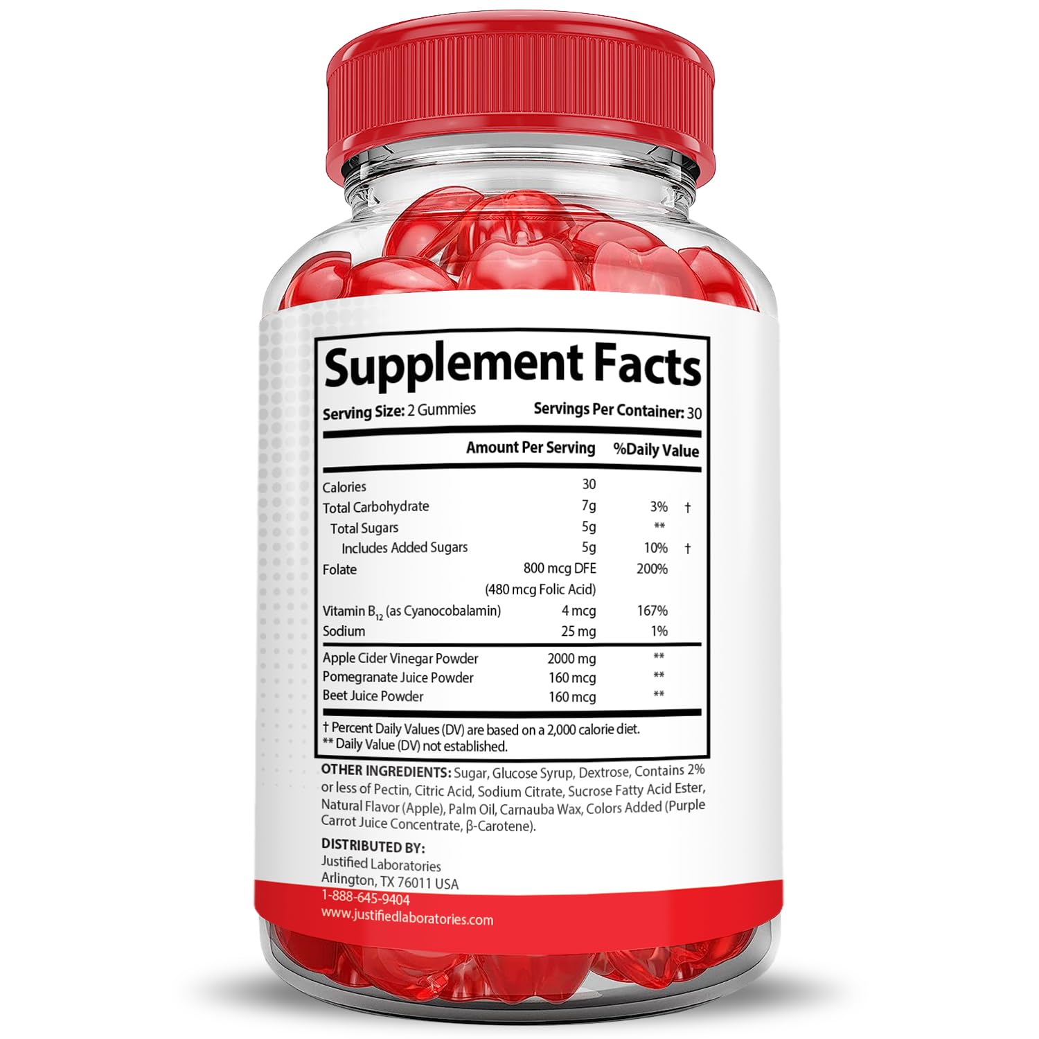 Justified Laboratories Vital Pump XL Extreme 2000MG Performance Gummies Vital PumpXL Advanced Formula Formulated with Beet Juice ACV Pomegranate Powder B12 Vegan Non GMO 60 Gummys Justified Laboratories uk supplements