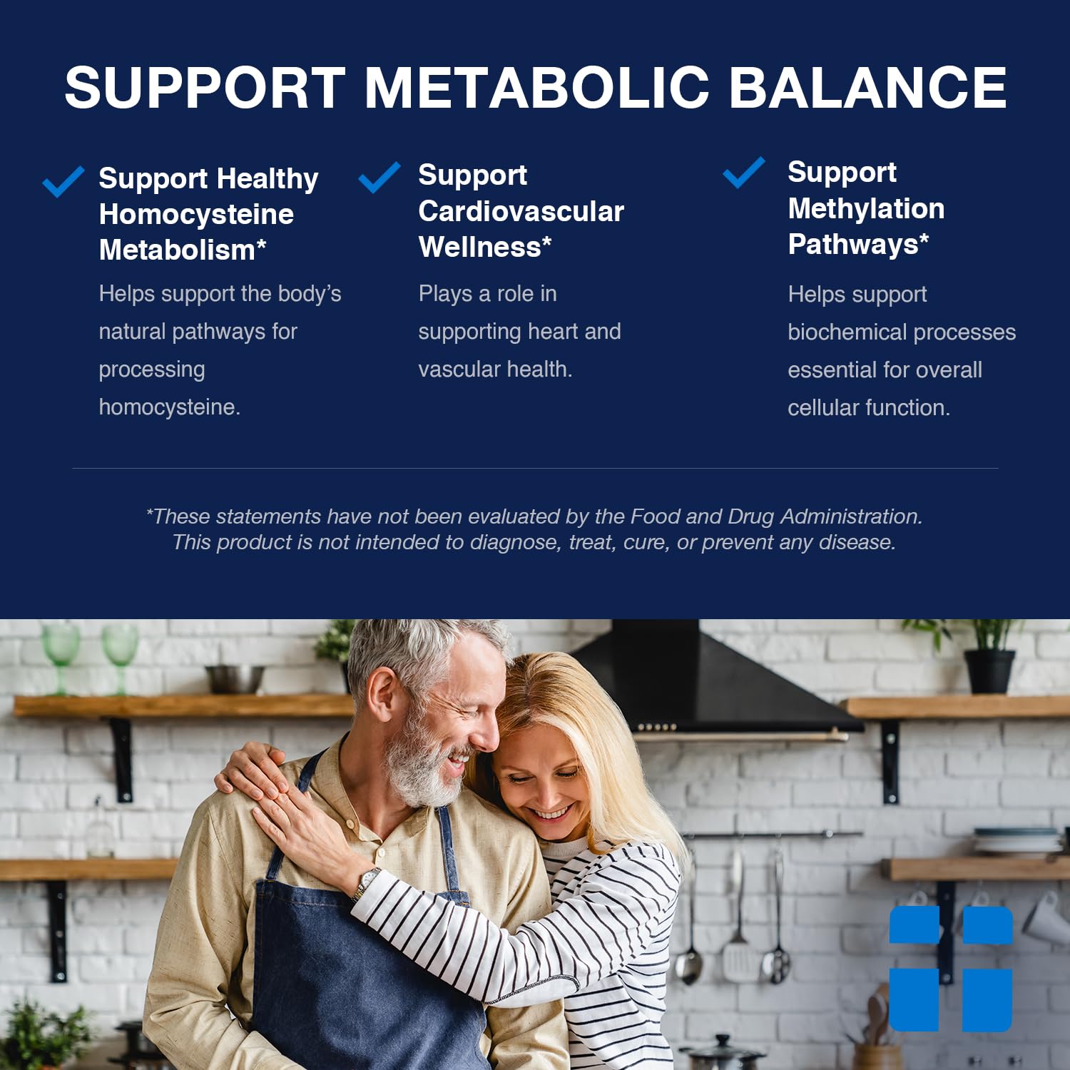 Opti + Homocysteine Capsules | Daily Brain and Heart Health Supplements* | Brain Supplement with Methylcobalamin & Methylfolate | 60 capsules/30 Servings Opti + Life uk supplements