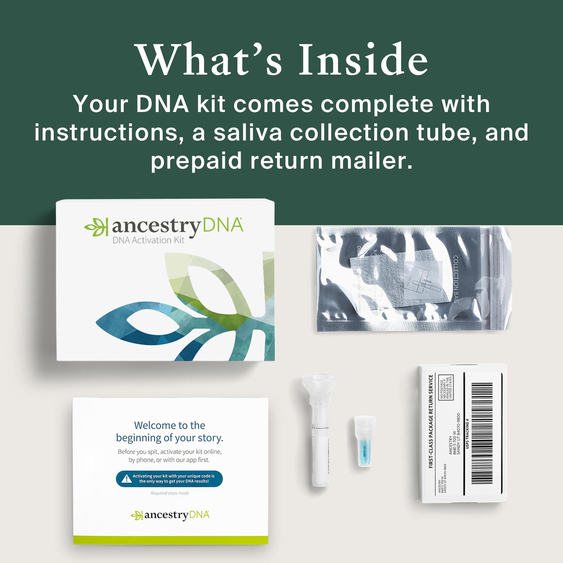 AncestryDNA Genetic Test Kit: Personalized Genetic Results, DNA Ethnicity Test, Origins AncestryDNA uk supplements