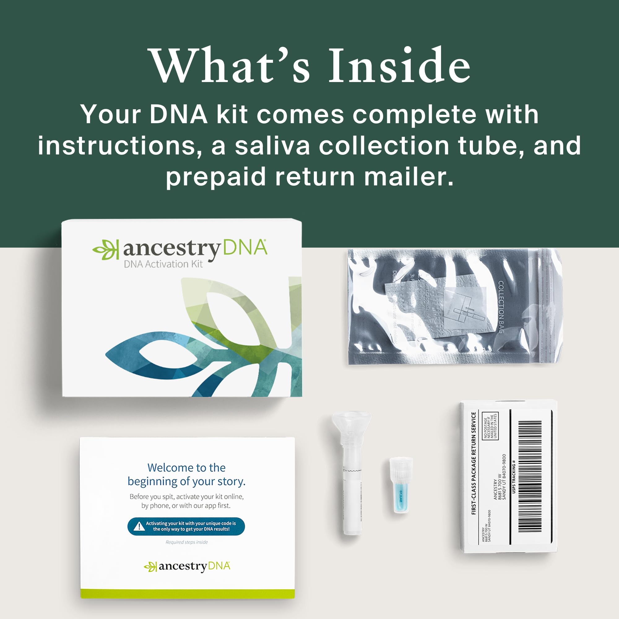 AncestryDNA Genetic Test Kit: Personalized Genetic Results, DNA Ethnicity Test, Origins AncestryDNA uk supplements