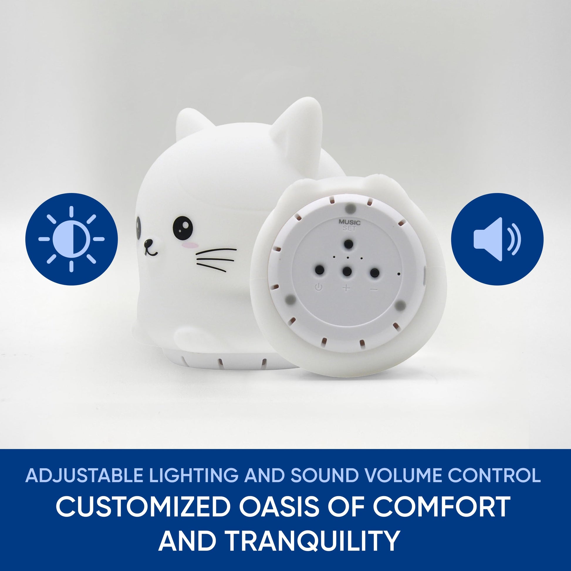 Mindfulness 'Breathing Kitty' | 4-7-8 Guided Visual Meditation Breathing Light | 3 in 1 Device Rainlax uk supplements