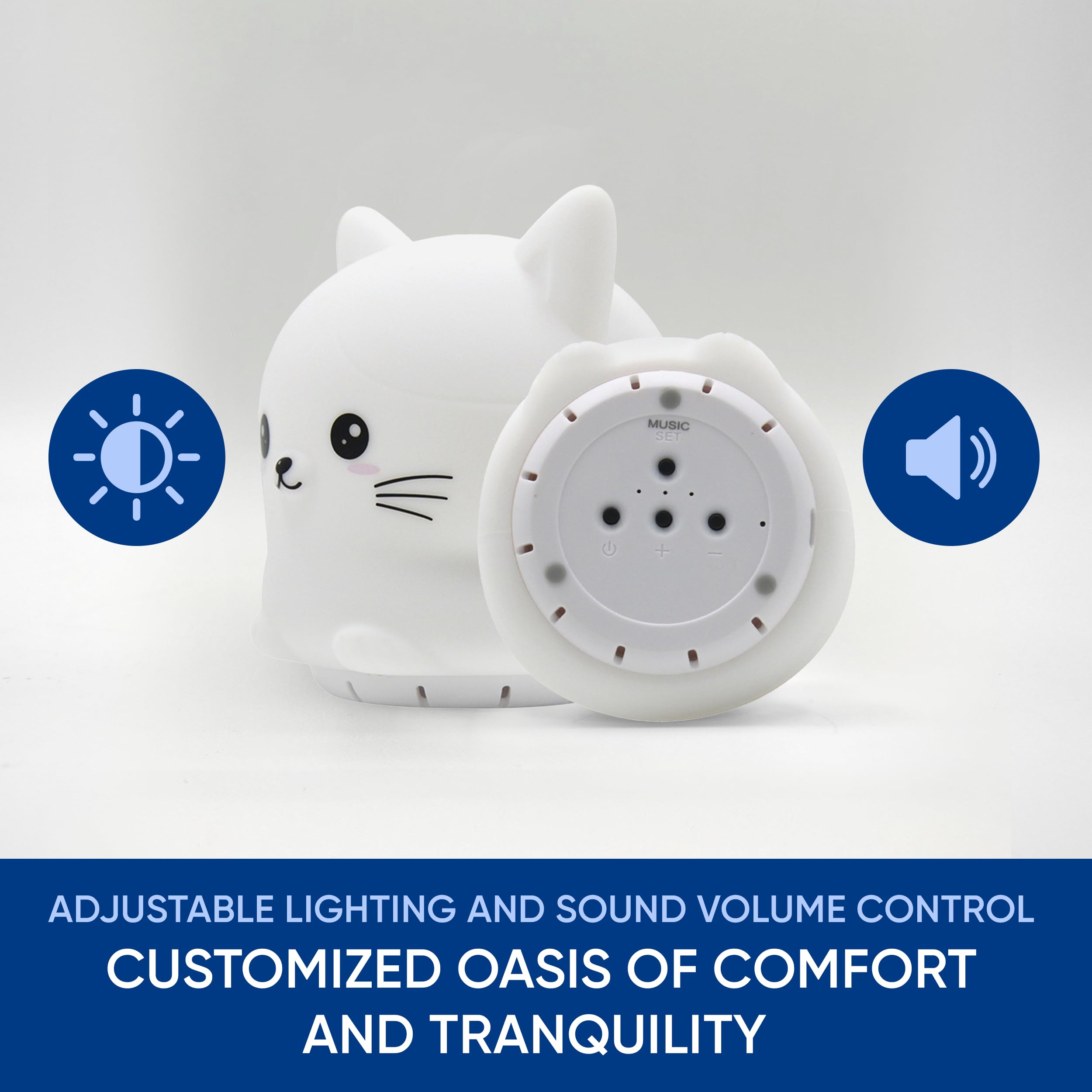 Mindfulness 'Breathing Kitty' | 4-7-8 Guided Visual Meditation Breathing Light | 3 in 1 Device Rainlax uk supplements